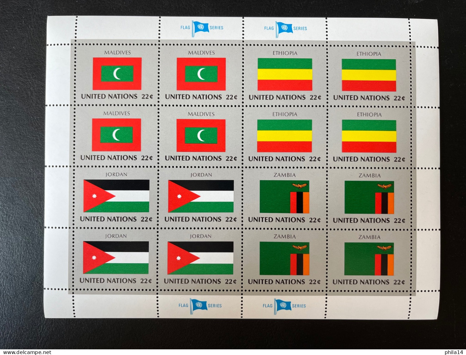 SP Flag Series - United Nations Sheetlet MNH - Neufs