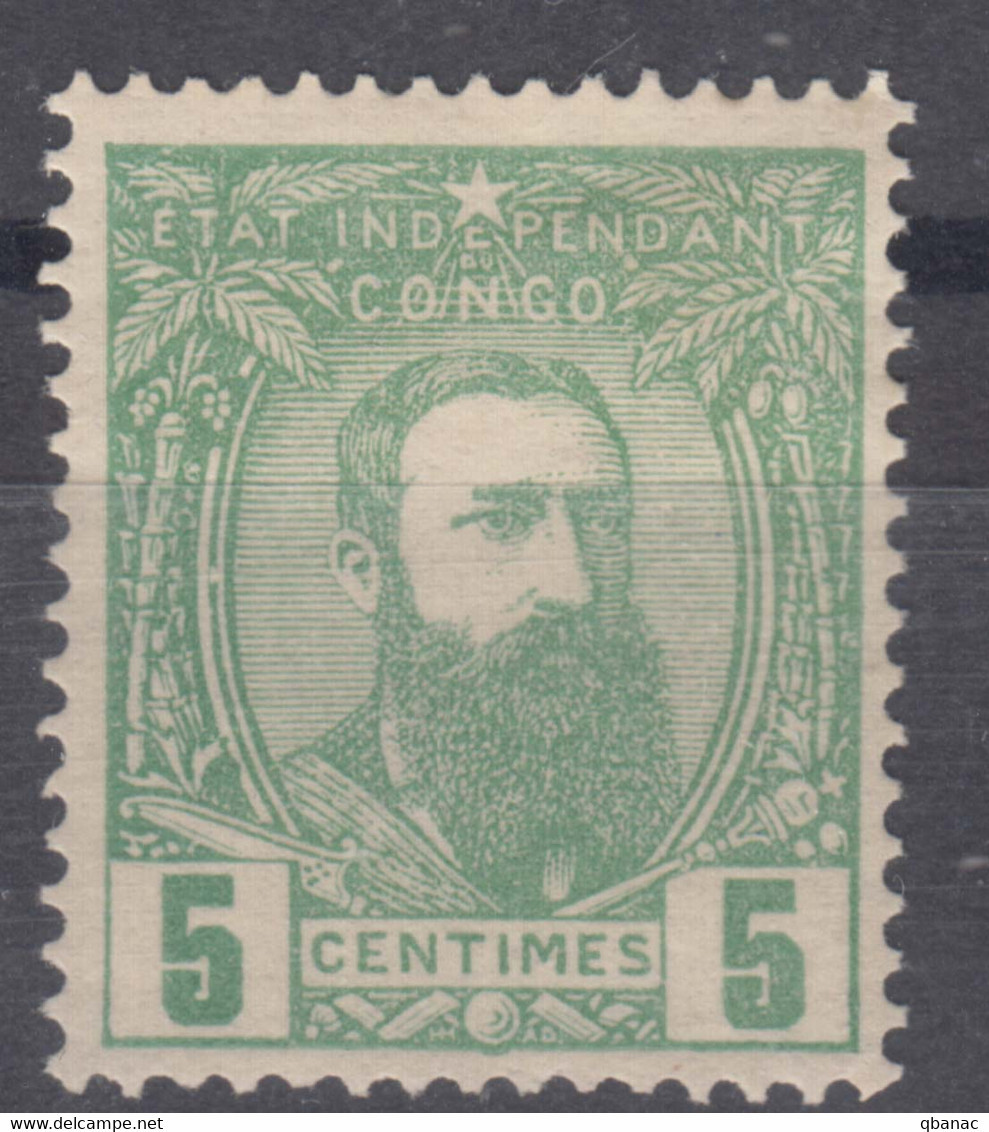 Belgian Congo 1887/1891 Mi#6 Mint Hinged - 1884-1894