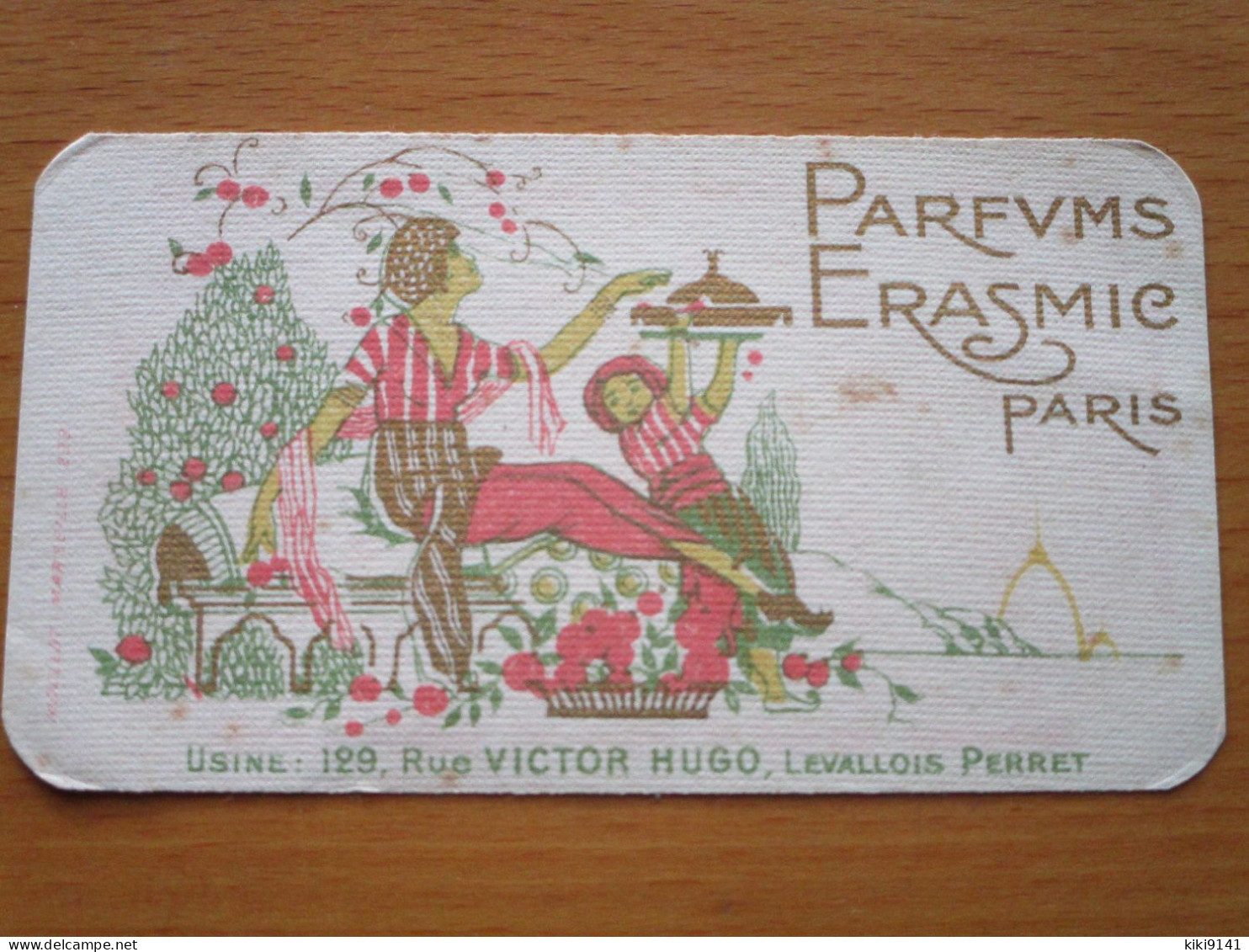 PARFUMS ERASMIC - Calendrier 1924 - Petit Format : 1921-40