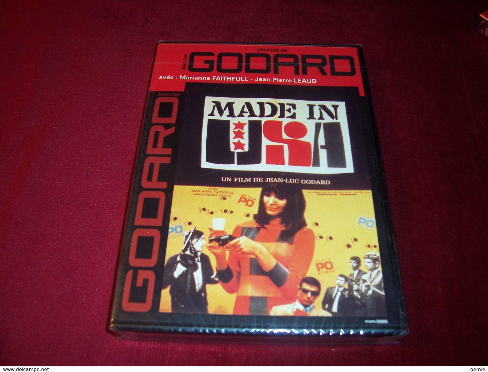 DVD   4 FILMS  DE JEAN LUC GODARD  ° NEUF  SOUS CELOPHANE °  REF 91 - Crime