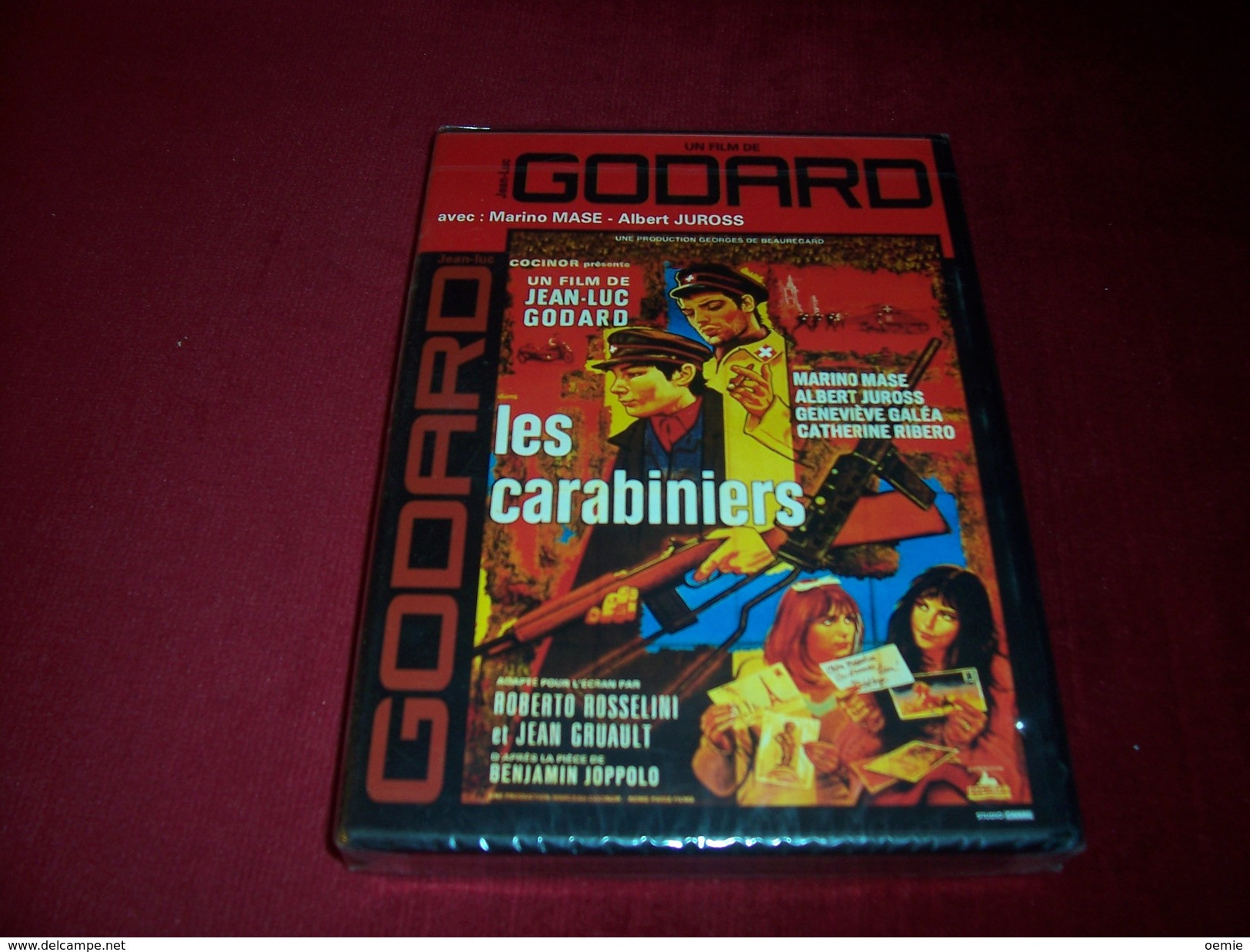 DVD   4 FILMS  DE JEAN LUC GODARD  ° NEUF  SOUS CELOPHANE °  REF 91 - Policiers