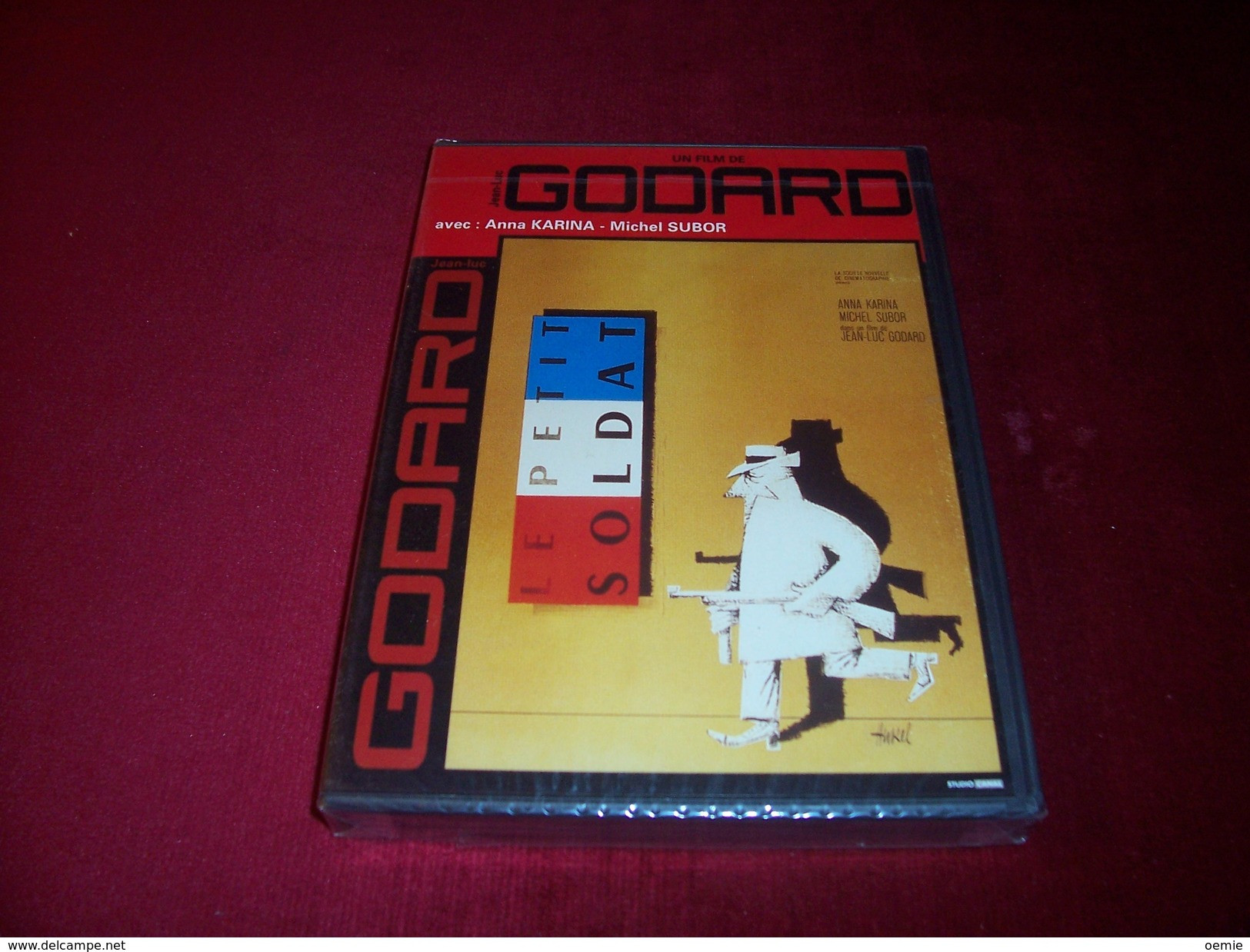 DVD   4 FILMS  DE JEAN LUC GODARD  ° NEUF  SOUS CELOPHANE °  REF 91