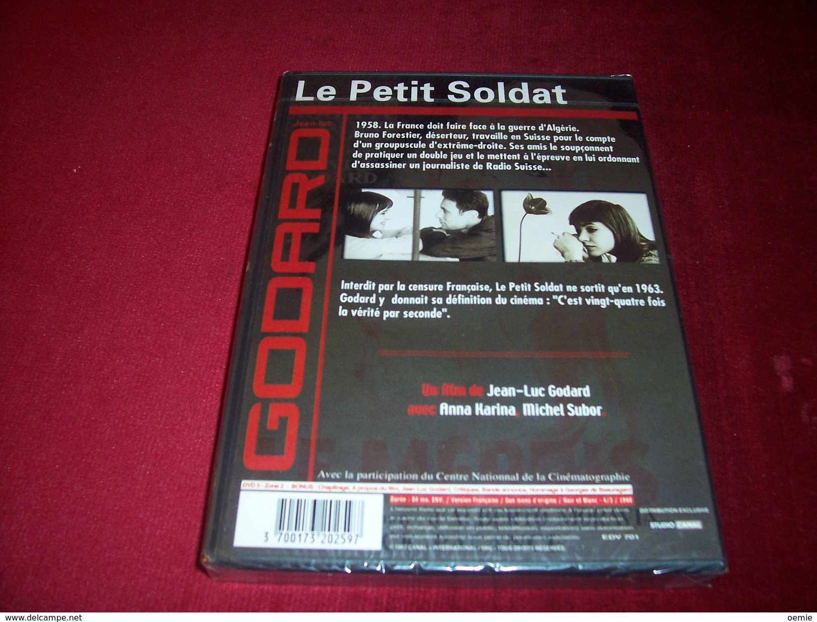 DVD   4 FILMS  DE JEAN LUC GODARD  ° NEUF  SOUS CELOPHANE °  REF 91