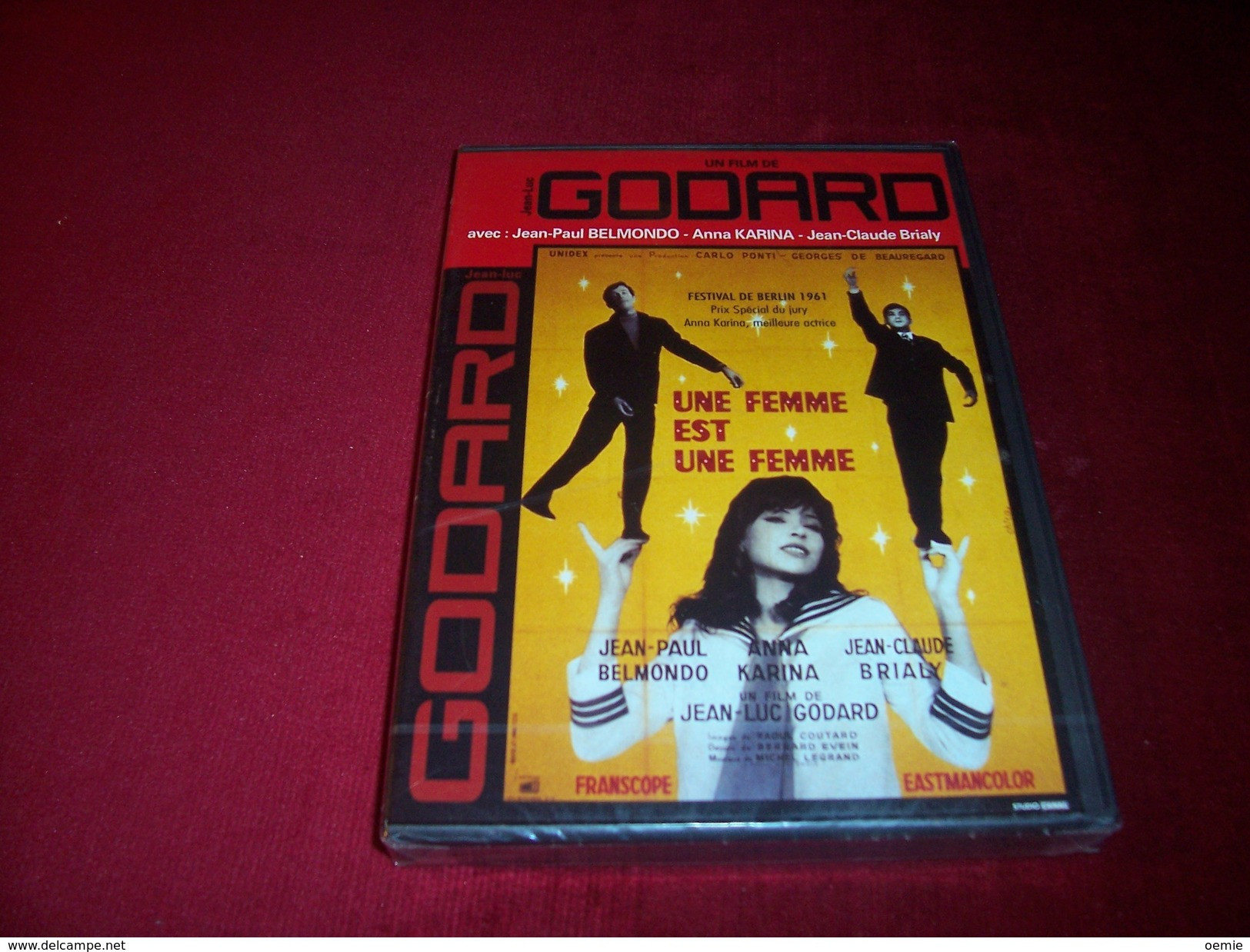 DVD   4 FILMS  DE JEAN LUC GODARD  ° NEUF  SOUS CELOPHANE °  REF 91