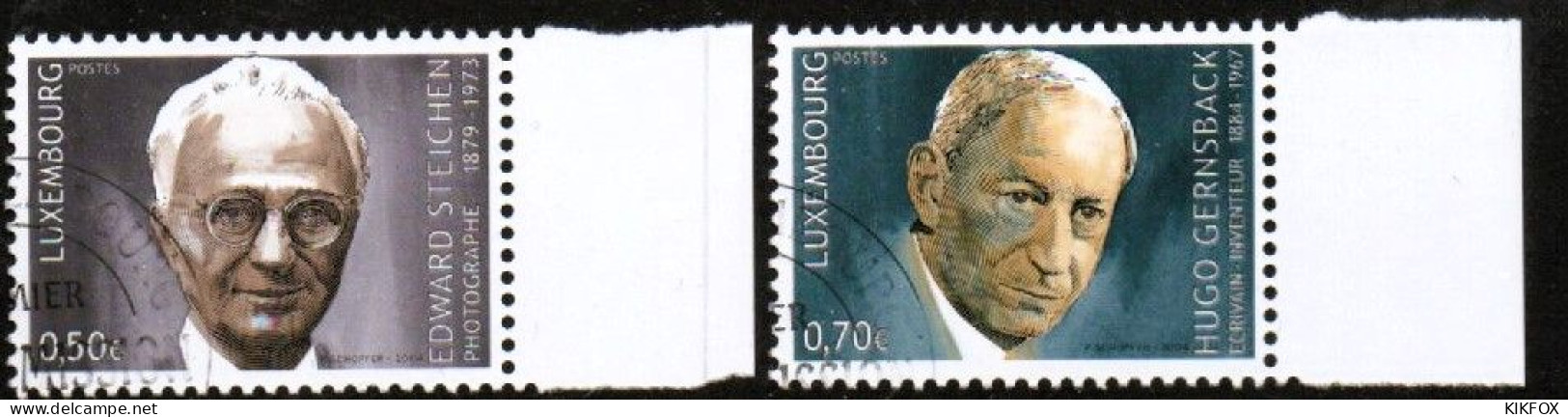 LUXEMBOURG, LUXEMBURG 2004, SATZ MI 1626 - 1627, GEBURTSTAGE,  ESST GESTEMPELT, OBLITÉRÉ - Usati