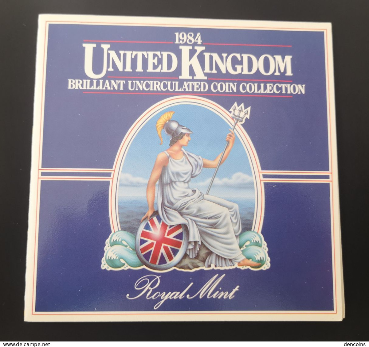 UNITED KINGDOM 1984 GREAT BRITAIN BU SET – ORIGINAL - GRAN BRETAÑA GB - Mint Sets & Proof Sets