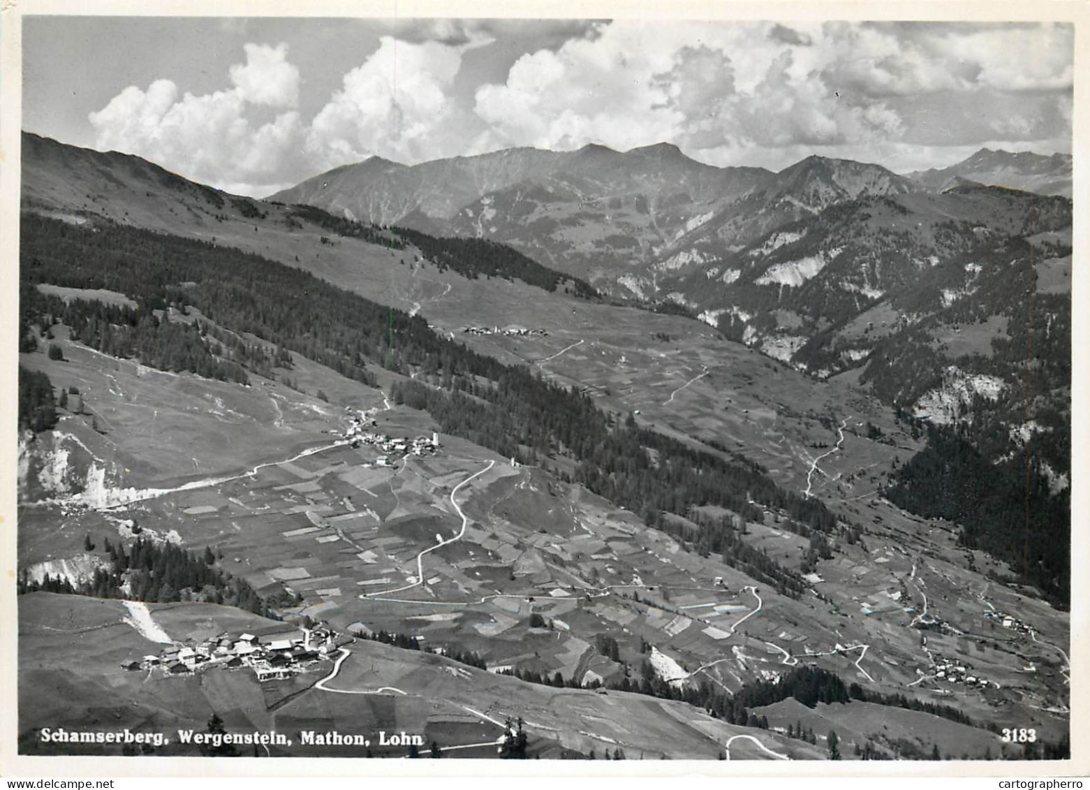 Switzerland Schamserberg Wergenstein Mathon Lohn - Casti-Wergenstein