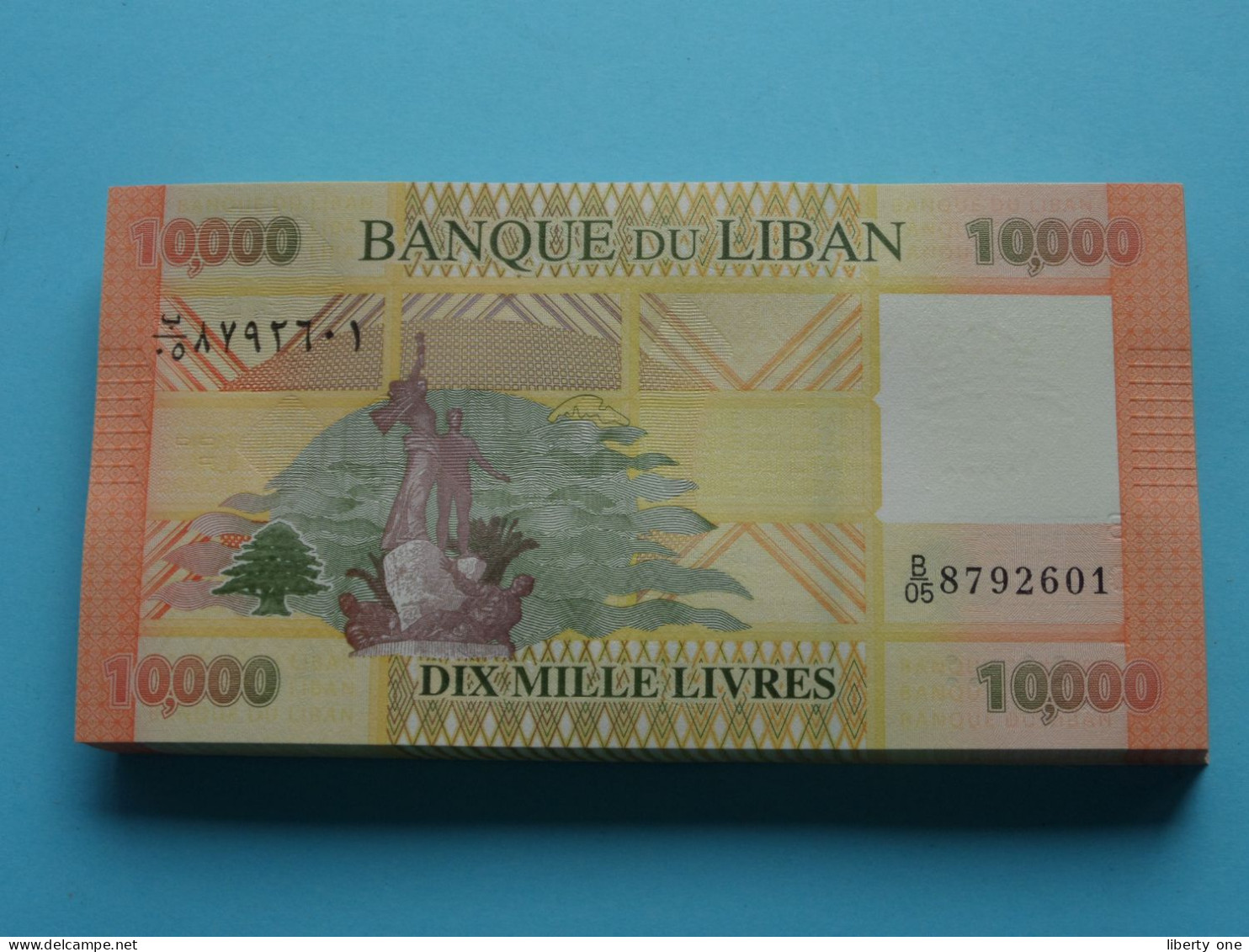 10.000 Dix Mille Livres ( Banque Du Liban ) Lebanon 2014 ( For Grade, Please See SCANS ) UNC ! - Libano