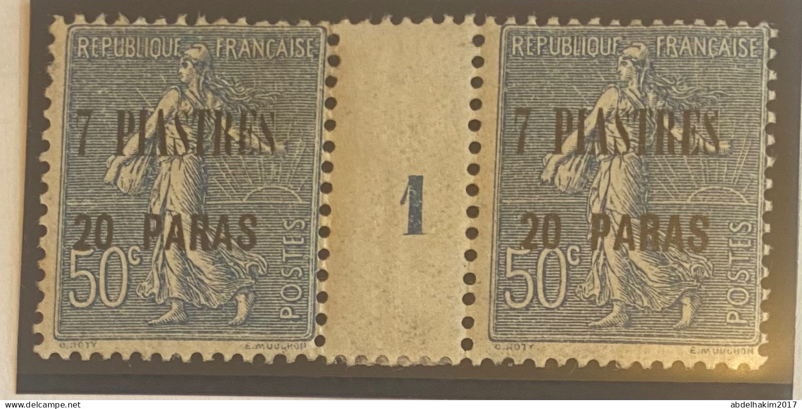 Non Répertorié, Levant, YT34 Millésime 1 Neuf, Pour L’état Voir Photos - Unused Stamps