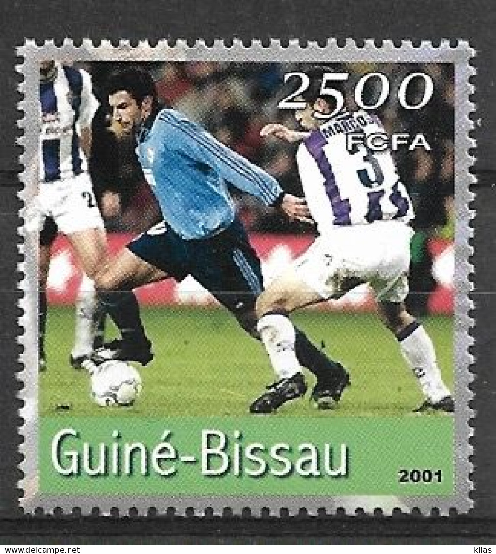 GUINEA - BISSAU 2001 WORLD CUP 2002 MNH - 2002 – South Korea / Japan