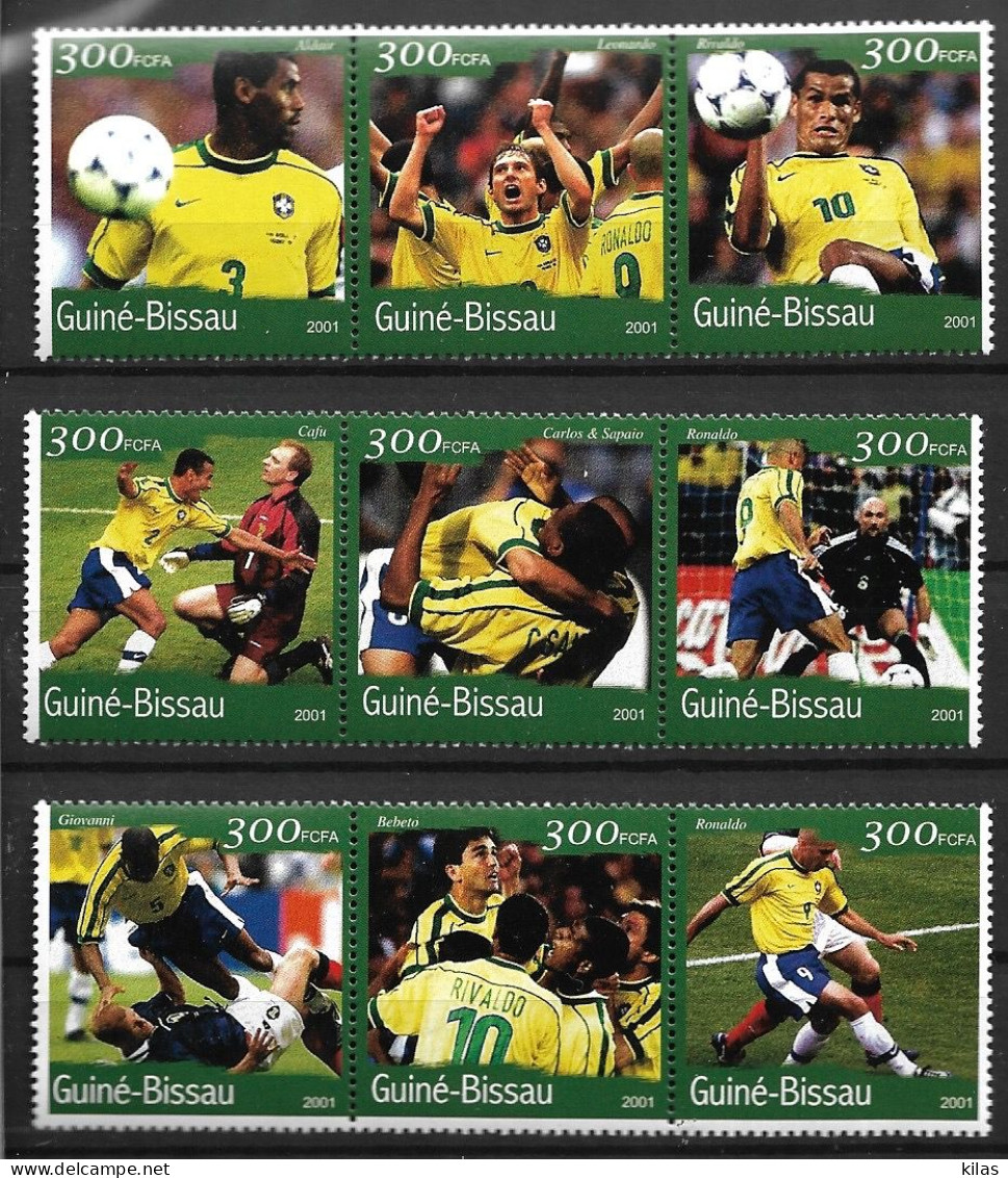 GUINEA - BISSAU 2001 WORLD CUP 2002 "BRAZIL" - 2002 – Südkorea / Japan