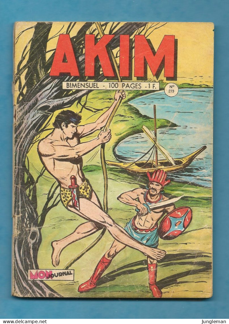 Akim N° 273 - 1ère Série - Editions Aventures Et Voyages - Déc 1970 - Avec En + Les Bolides Et Bing Et Bang Badabang - Akim