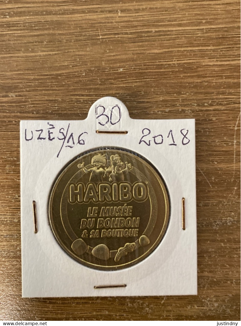 Monnaie De Paris Jeton Touristique - 30 - Uzès - Haribo - 2018 - 2018