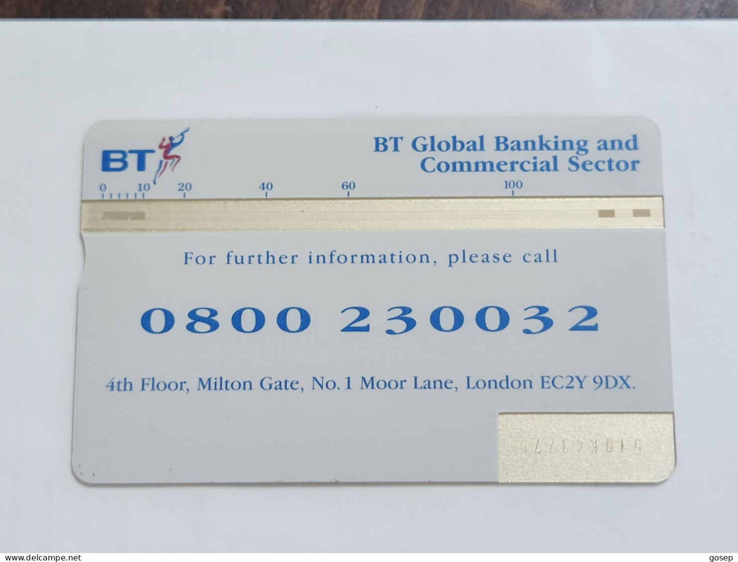 United Kingdom-(BTI158)-global Banking & Commercial-(160)(10units)(510K43775)(tirage-1.000)(price Cataloge-40.00£-mint) - BT Interne