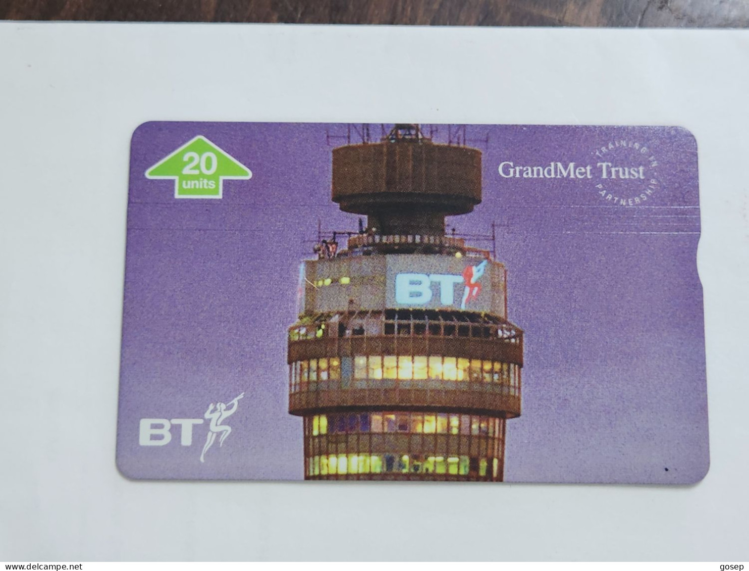 United Kingdom-(BTI159)-GRAND MET TRUST-(162)(20units)(520K57127)(tirage-2.000)(price Cataloge-10.00£-mint) - BT Interne