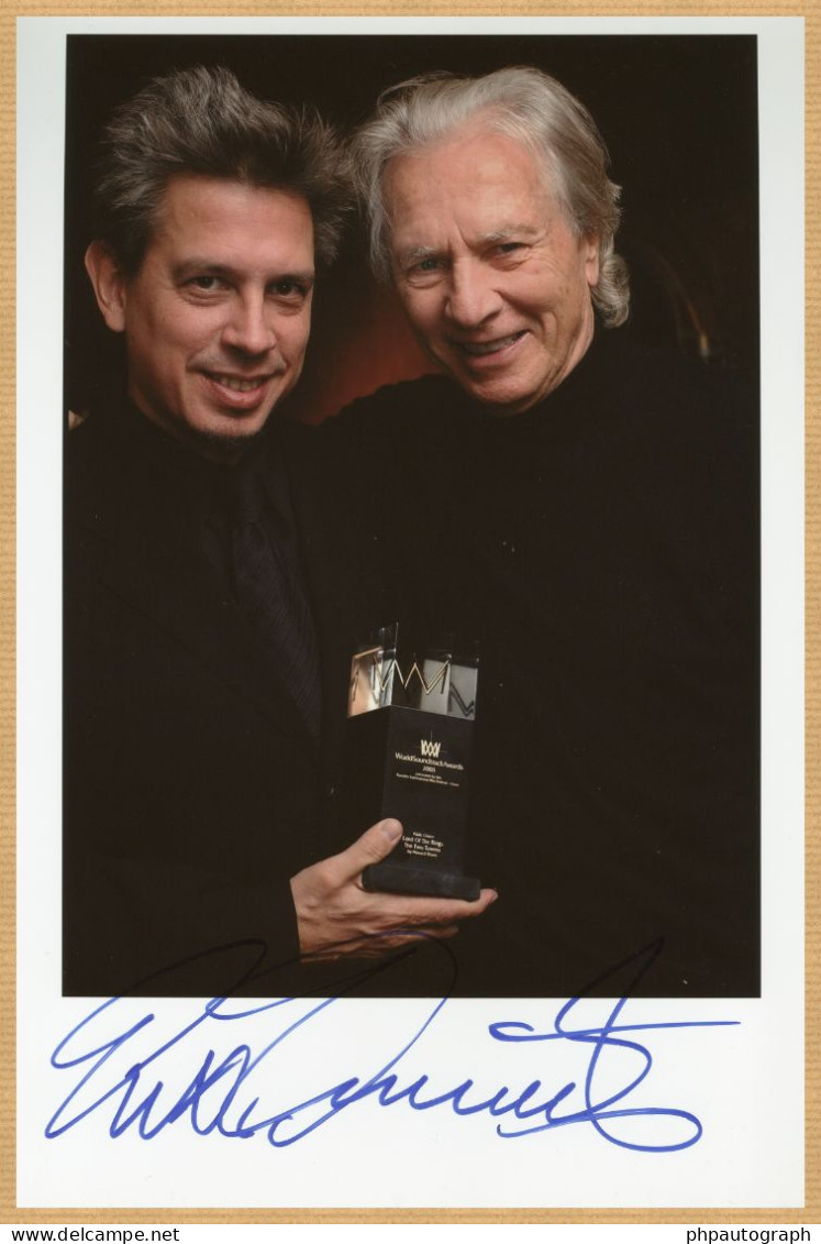 Elliot Goldenthal - American Composer - Signed Large Photo - Ghent 2010 - COA - Sänger Und Musiker