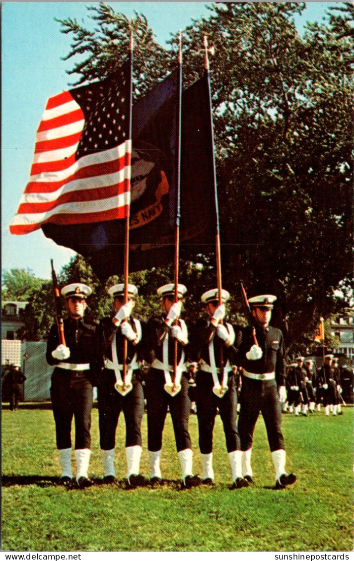 Maryland Annapolis U S Naval Academy Brigade Of Midshipmen Color Guard - Annapolis – Naval Academy