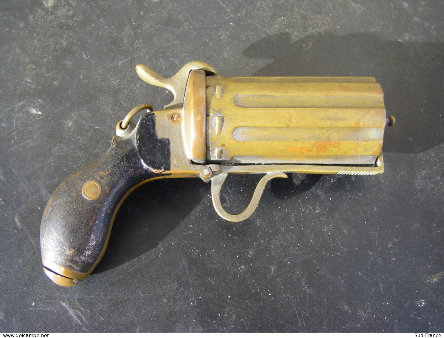 Revolver Poivriere Pyrogene Ancien - Zündholzhalter