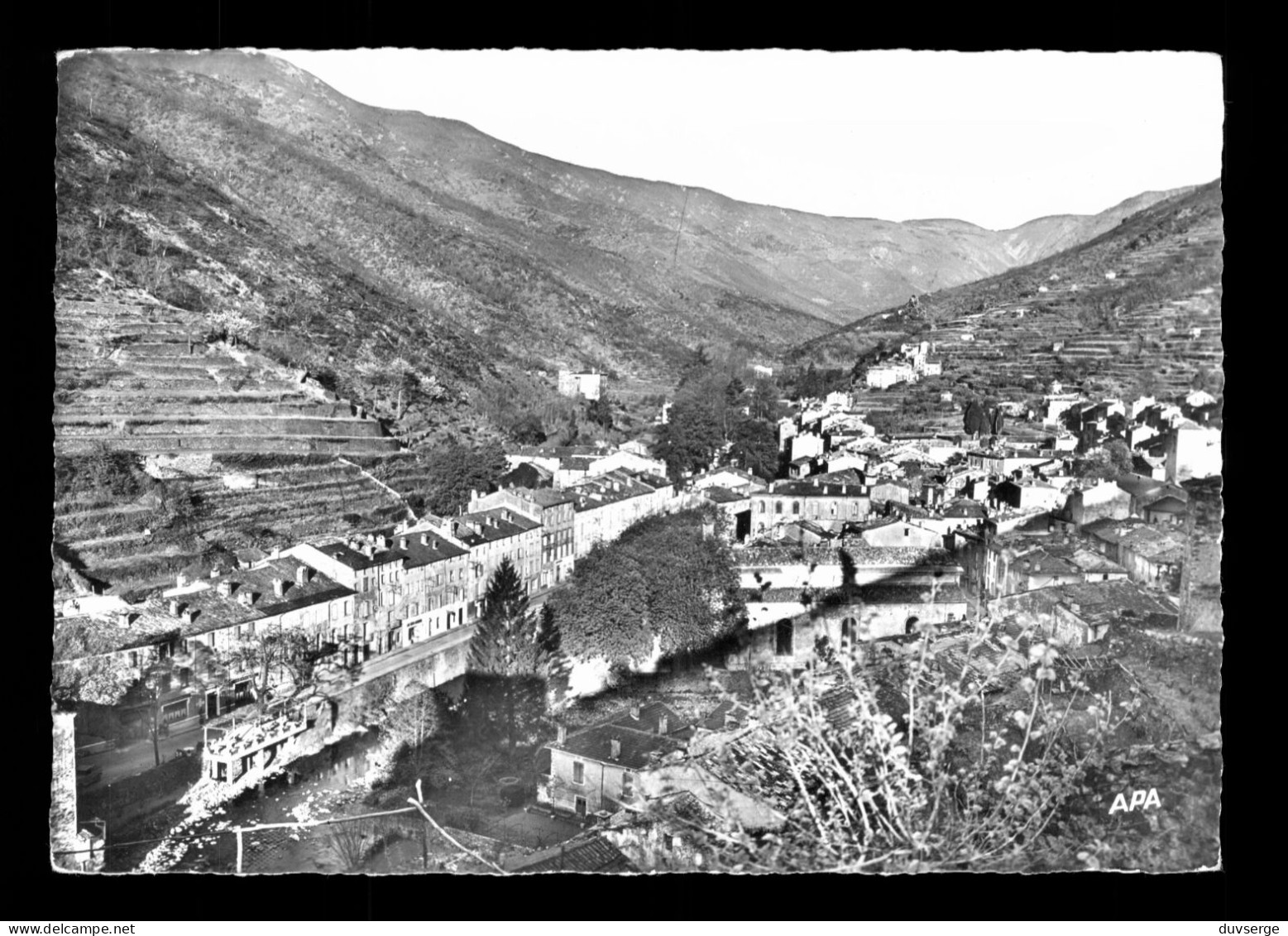 30 Gard Valleraugue Mont Aigoual Vue Generale - Valleraugue