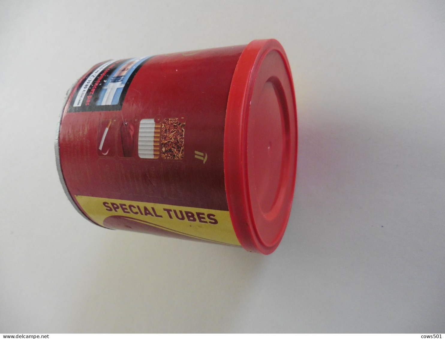 Tabac (objets Liés) > Boite  à Tabac Vide Spécial Tubes - Contenitori Di Tabacco (vuoti)