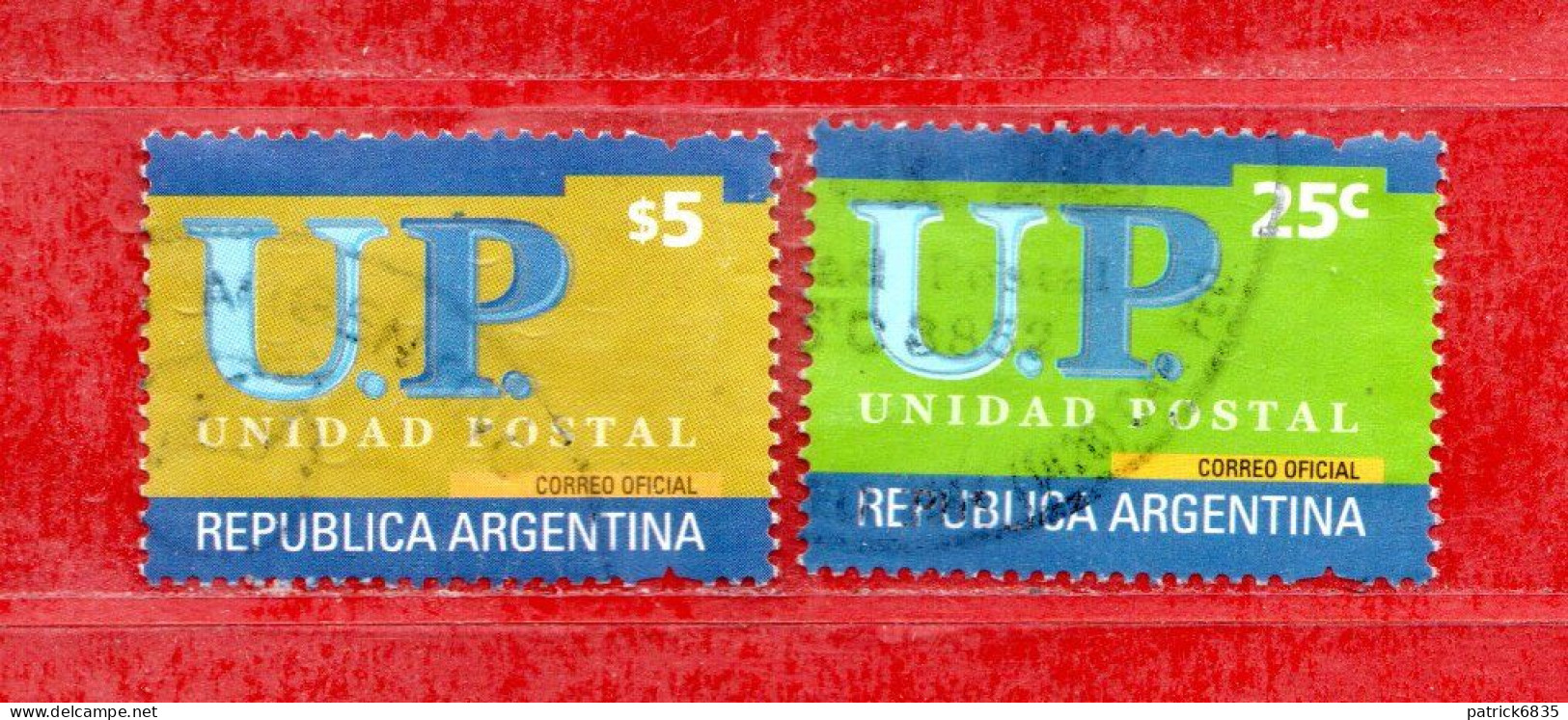 (Us.7) Argentina ° 2002 - Unité POSTALE . Yv. 2310B - 2310H.  Oblitérer. - Usati