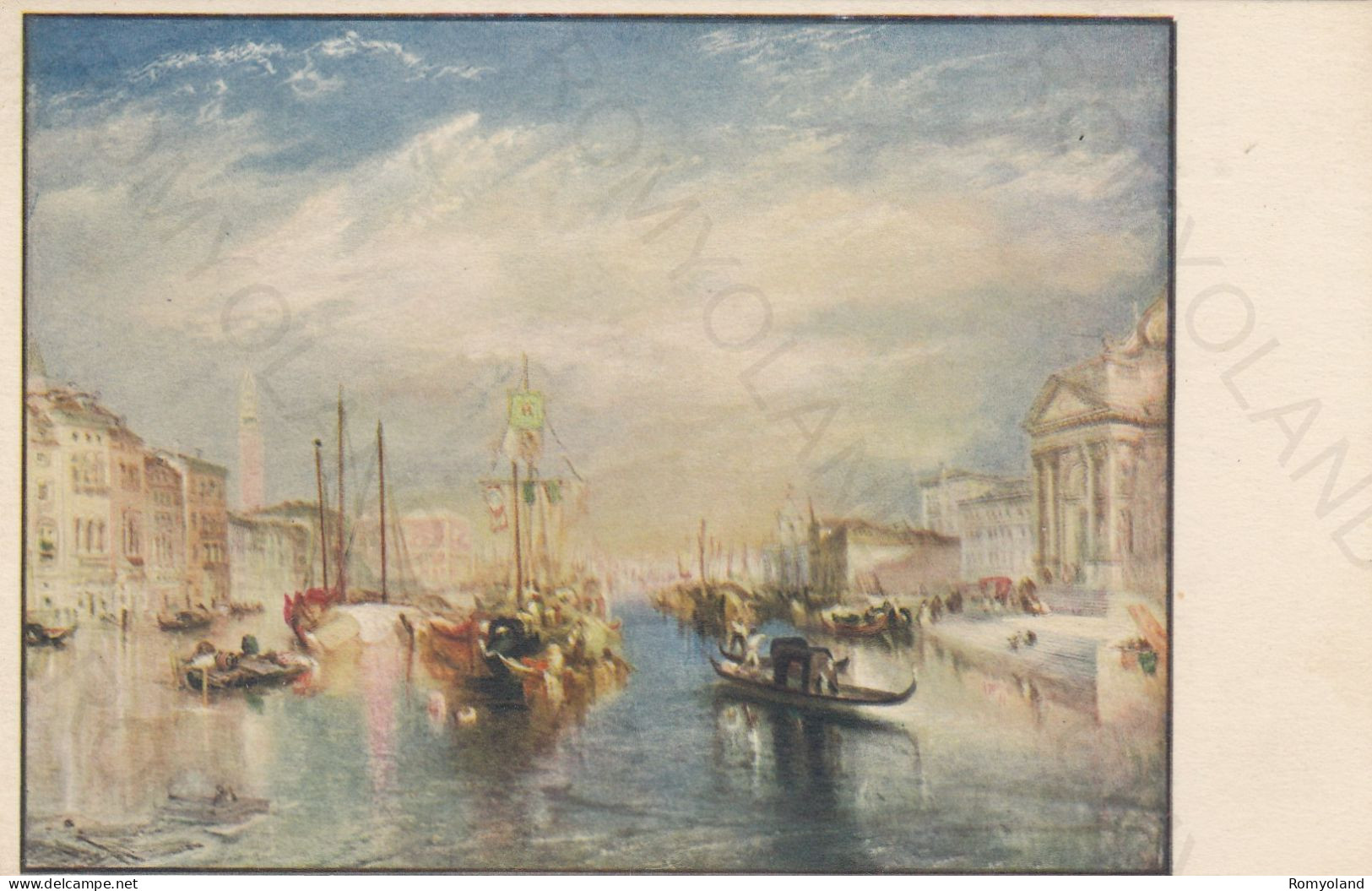 CARTOLINA  NEW YORK CITY,NEW YORK,STATI UNITI-THE METROPOLITAN MUSEUM OF ART-J.M.W.TURNER-GRAND CANAL,VENICE-NON VIAGG - Museums