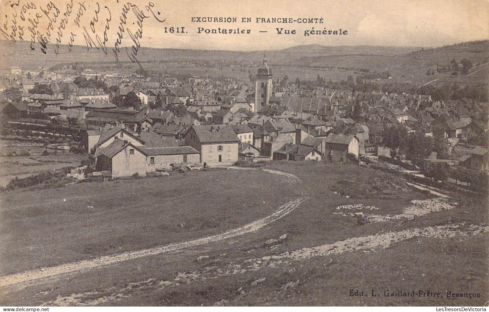 FRANCE - 25 - Pontarlier - Vue Générale - Carte Postale Ancienne - Pontarlier