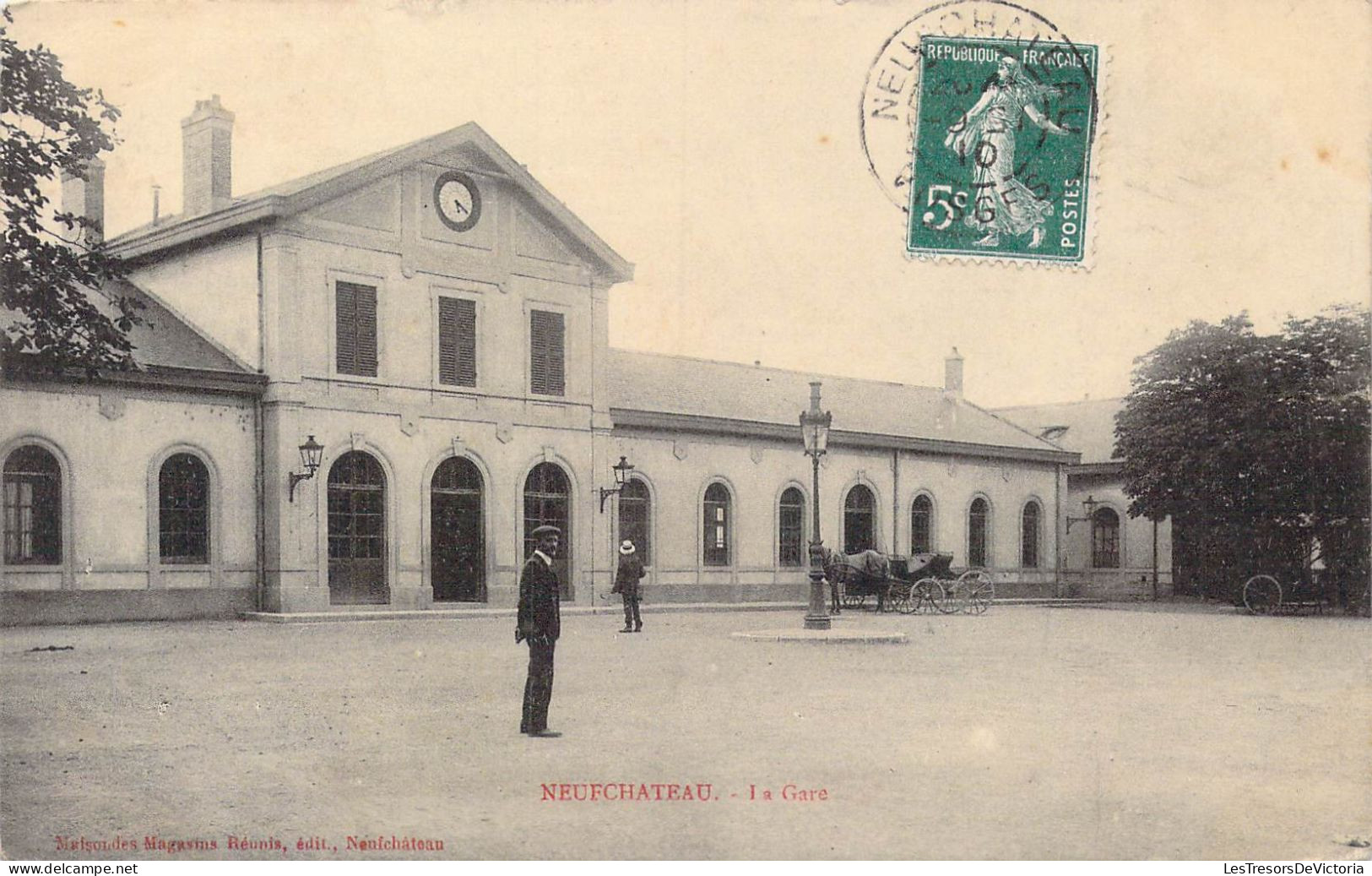 FRANCE - 88 - Neufchâteau - La Gare - Carte Postale Ancienne - Neufchateau