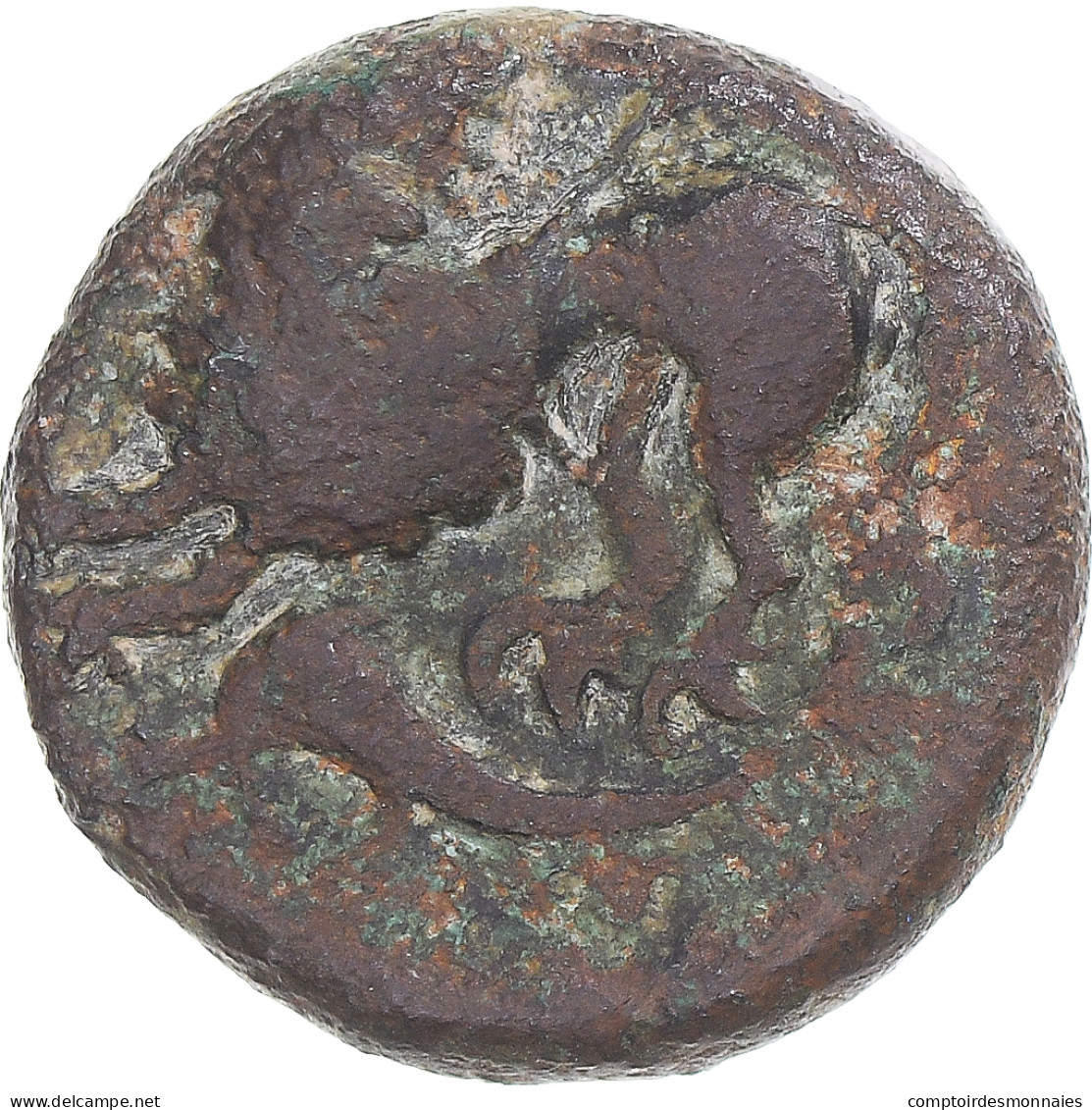 Monnaie, Rèmes, Bronze ATISIOS REMOS, 1st Century BC, TB+, Bronze - Galle