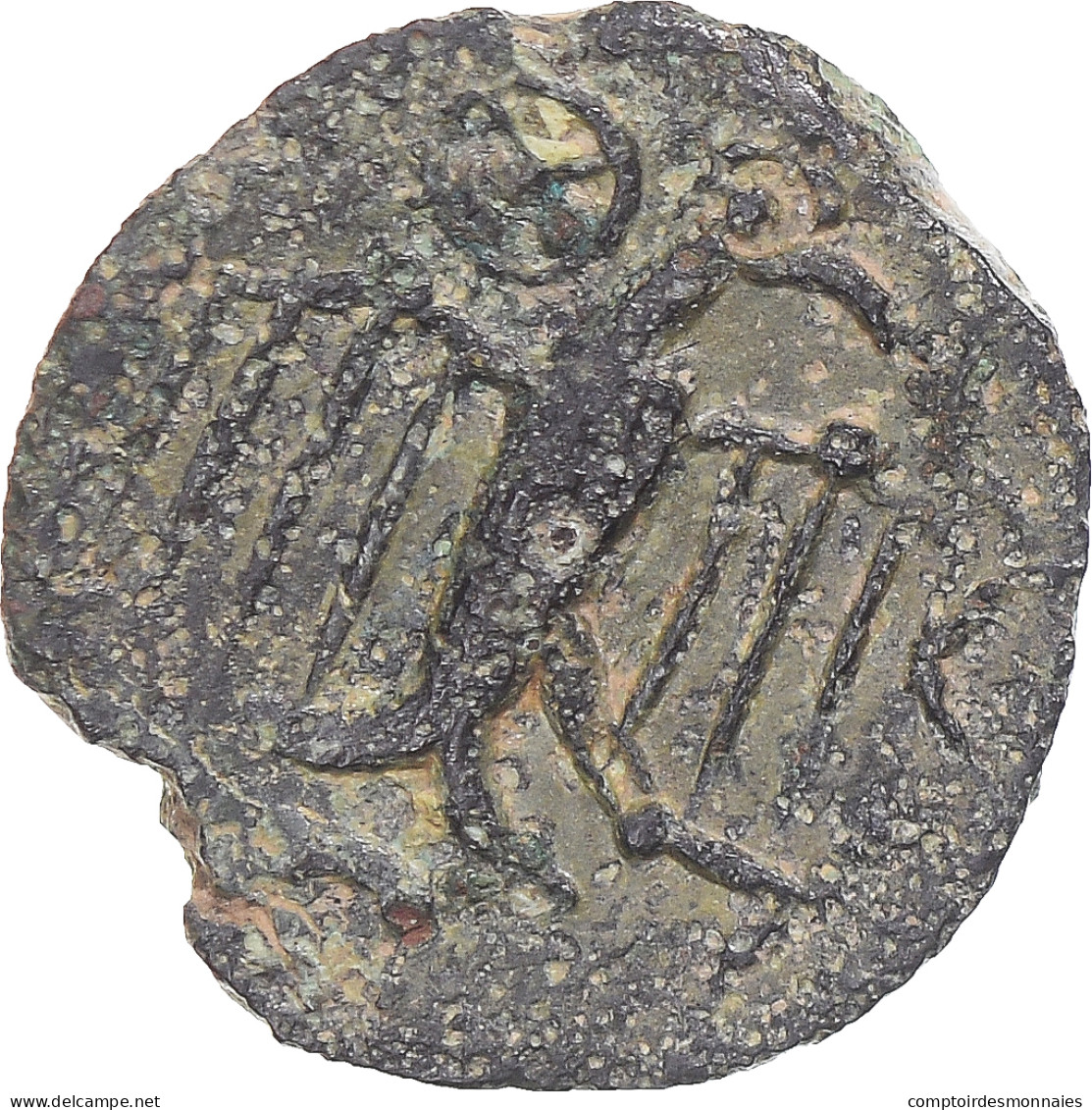 Monnaie, Carnutes, Bronze à L'aigle Et à La Rouelle, 1st Century BC, TTB - Galle