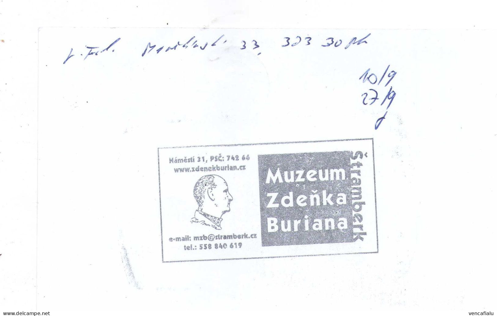 Czech Republic 2021 - Painting By Zdenek Burian,special Postal Stationery, Postage Used, With Caschet Od Muzeum - Indios Americanas