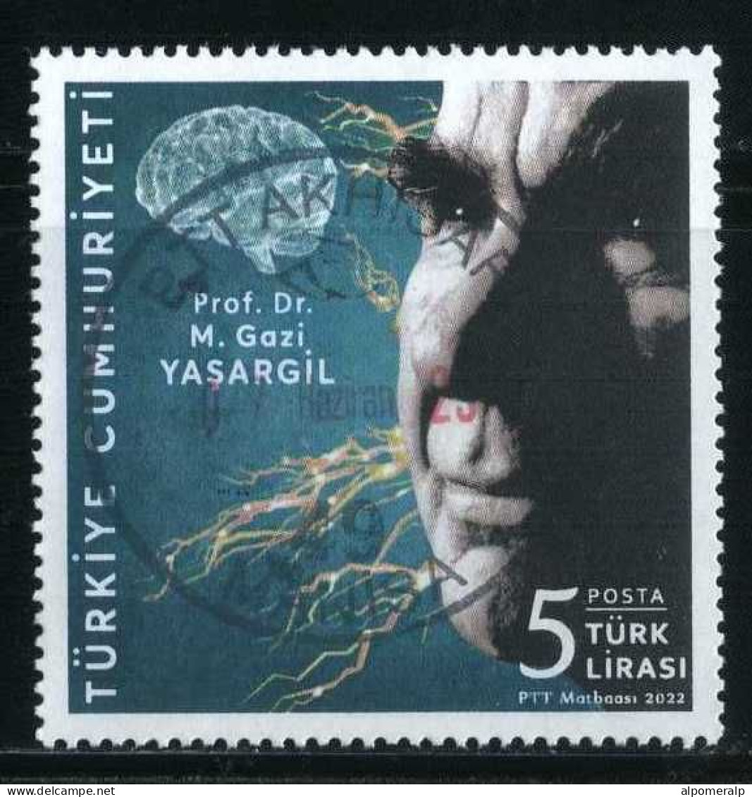 Türkiye 2022 Mi 4711 Prof Dr Gazi Yaşargil, Neurosurgeon Of The Century, Physician, Medicine - Gebraucht
