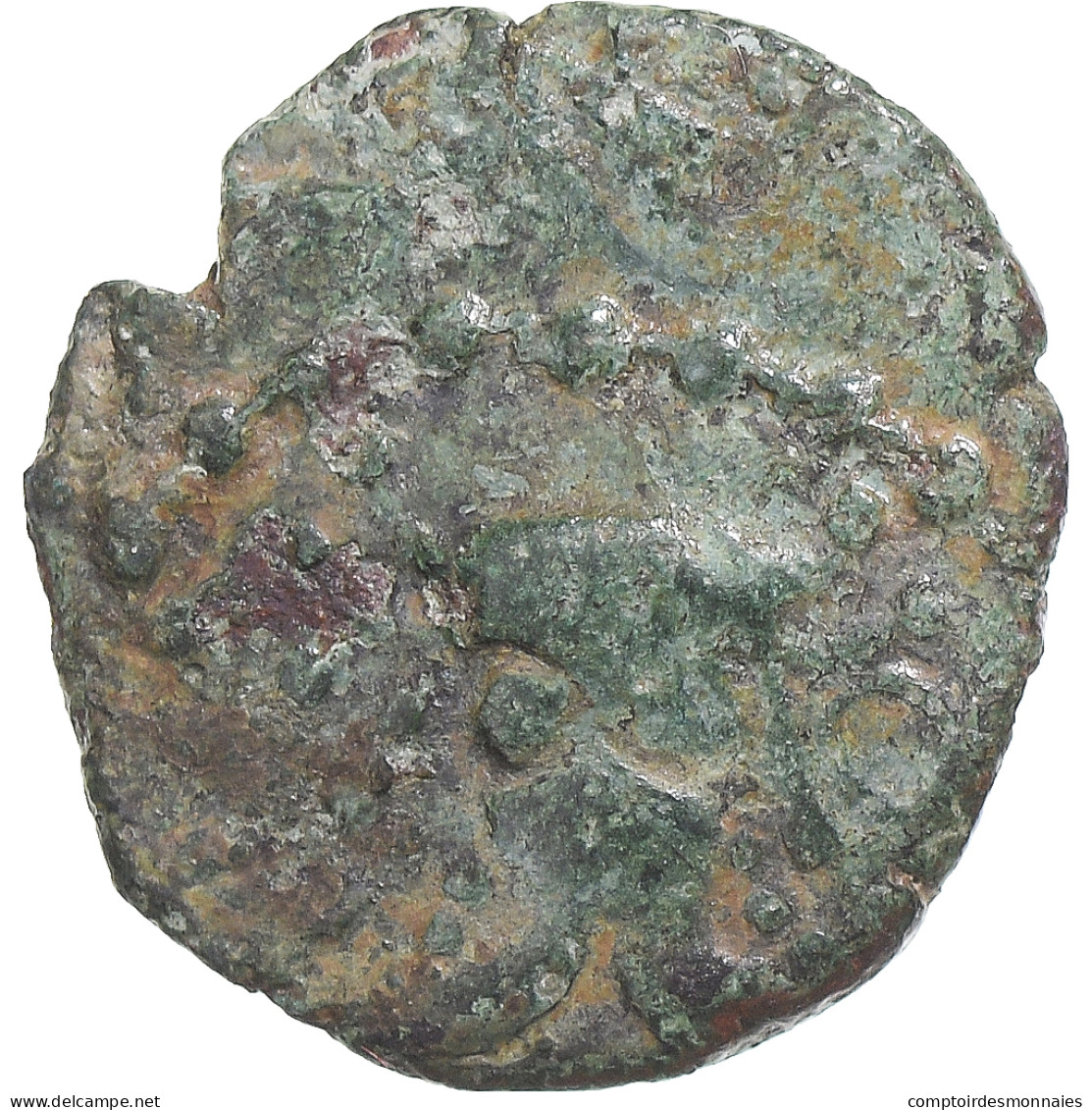 Monnaie, Atrebates, Bronze CAITIO/AMANDI, 1st Century BC, TB, Bronze - Celtic