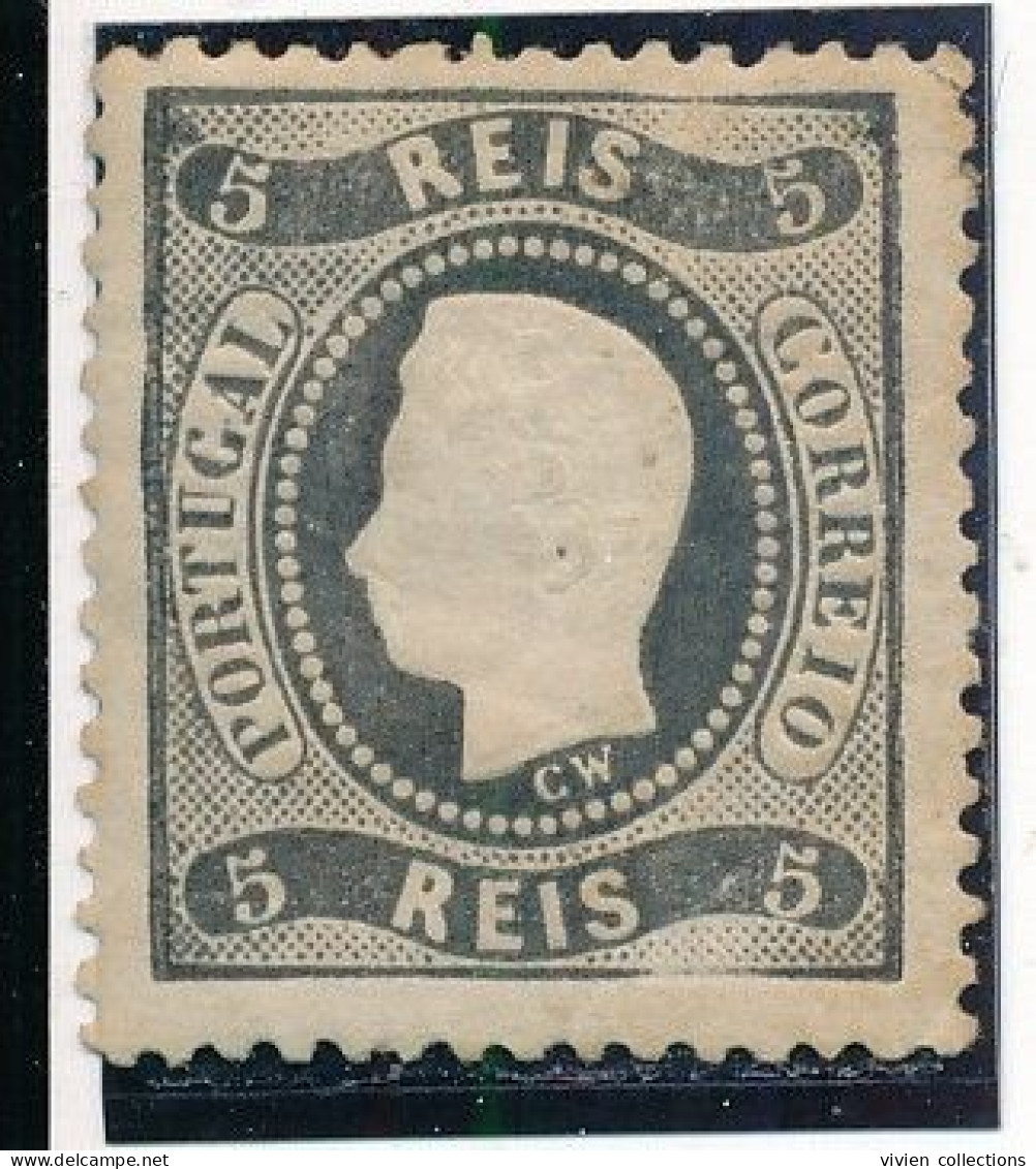 Portugal N° 26 Neuf * (petit Clair Bord Gauche Au Centre) - Unused Stamps