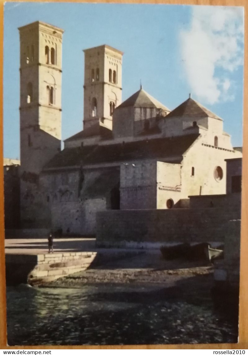 CARTOLINA 1972 ITALIA MOLFETTA DUOMO VECCHIO Italy Postcard ITALIEN Ansichtskarten - Molfetta