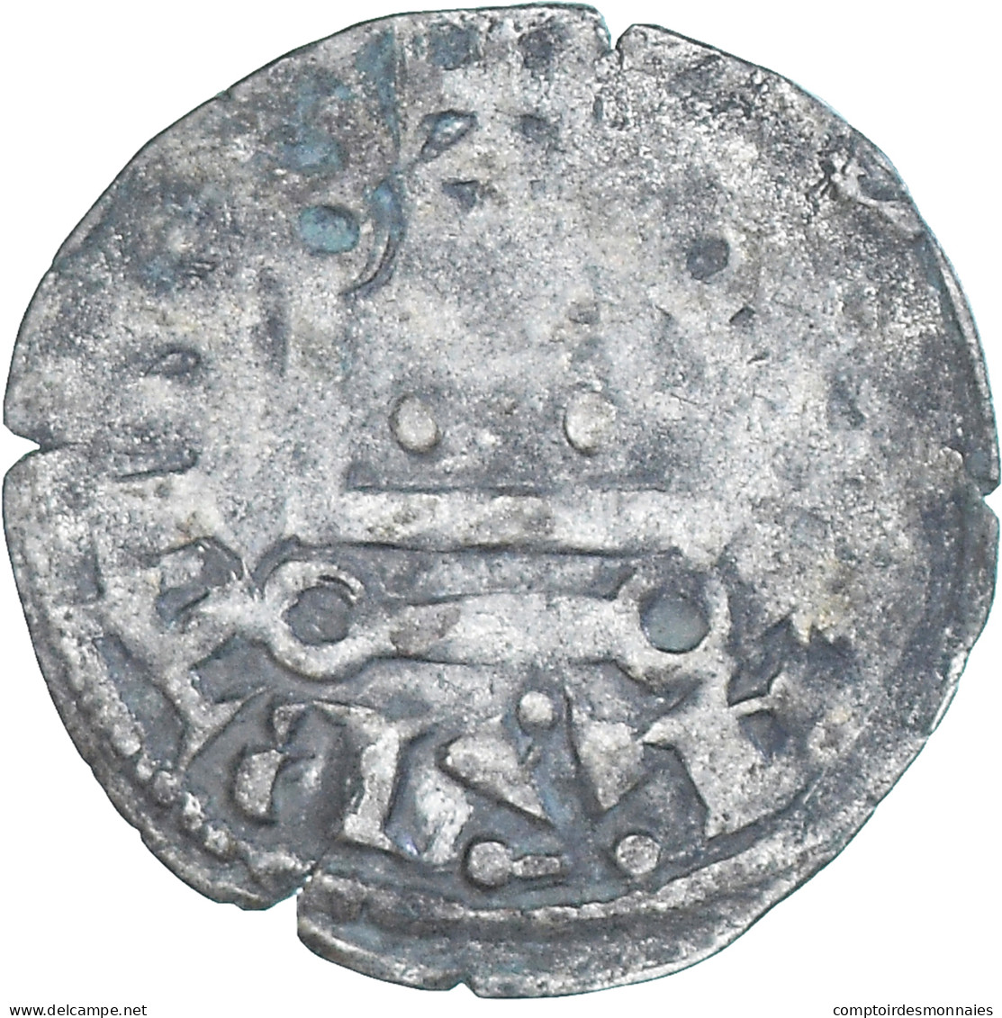 Monnaie, France, Philippe II, Denier, 1180-1223, Saint-Martin De Tours, TB - 1180-1223 Philippe II Auguste