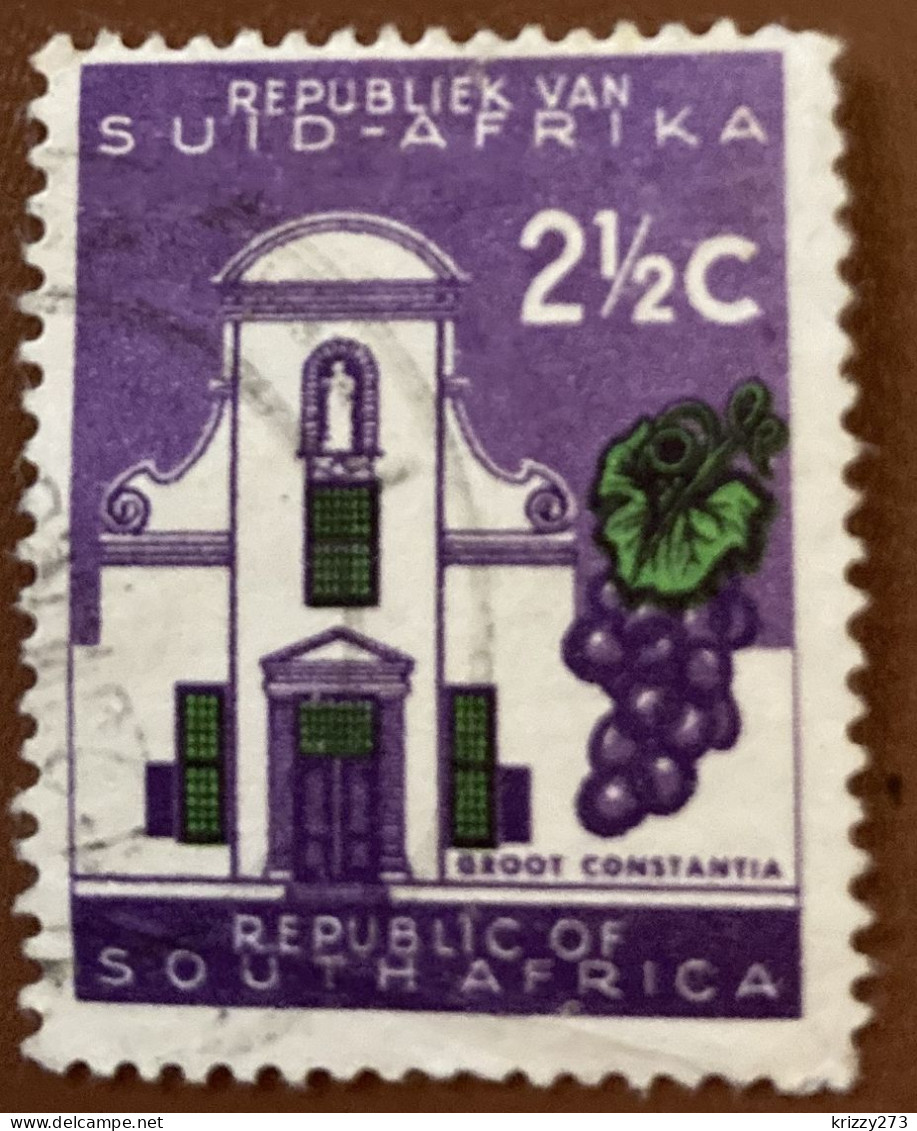 South Africa 1961 Groot Constantia 2½ C - Used - Used Stamps