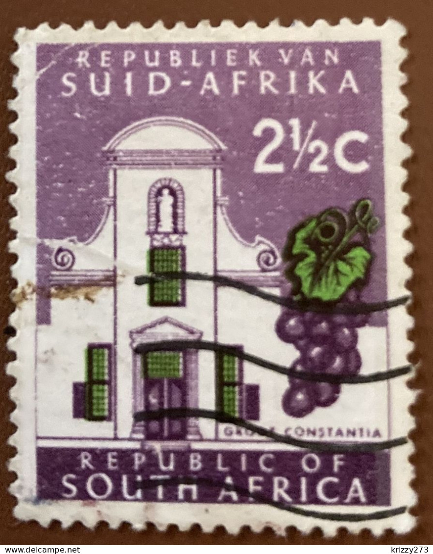 South Africa 1961 Groot Constantia 2½ C - Used - Oblitérés