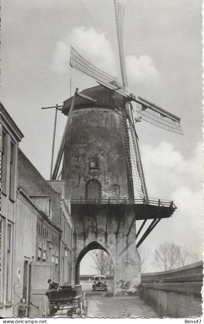 Wijk Bij Duurstede Hollandse Molen 1956 - Wijk Bij Duurstede