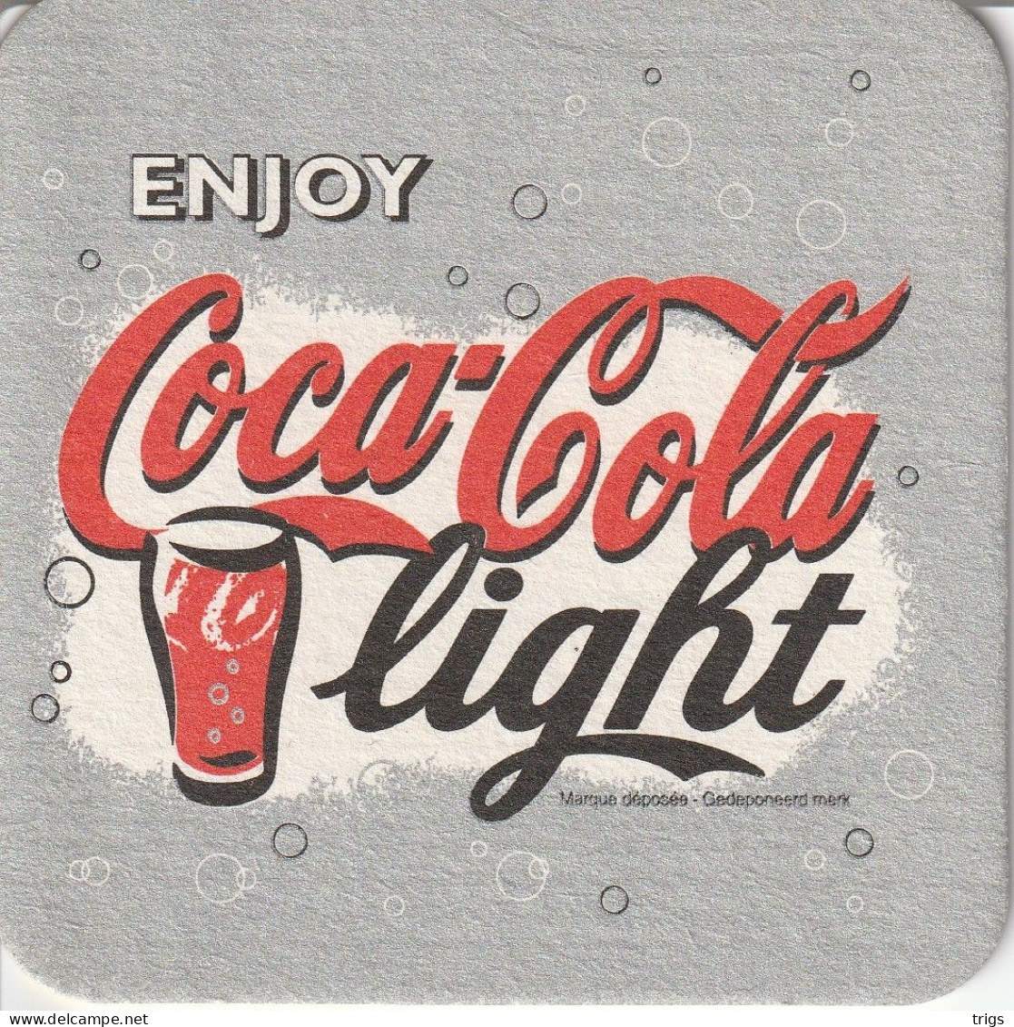 Coca Cola Light - Posavasos (Portavasos)