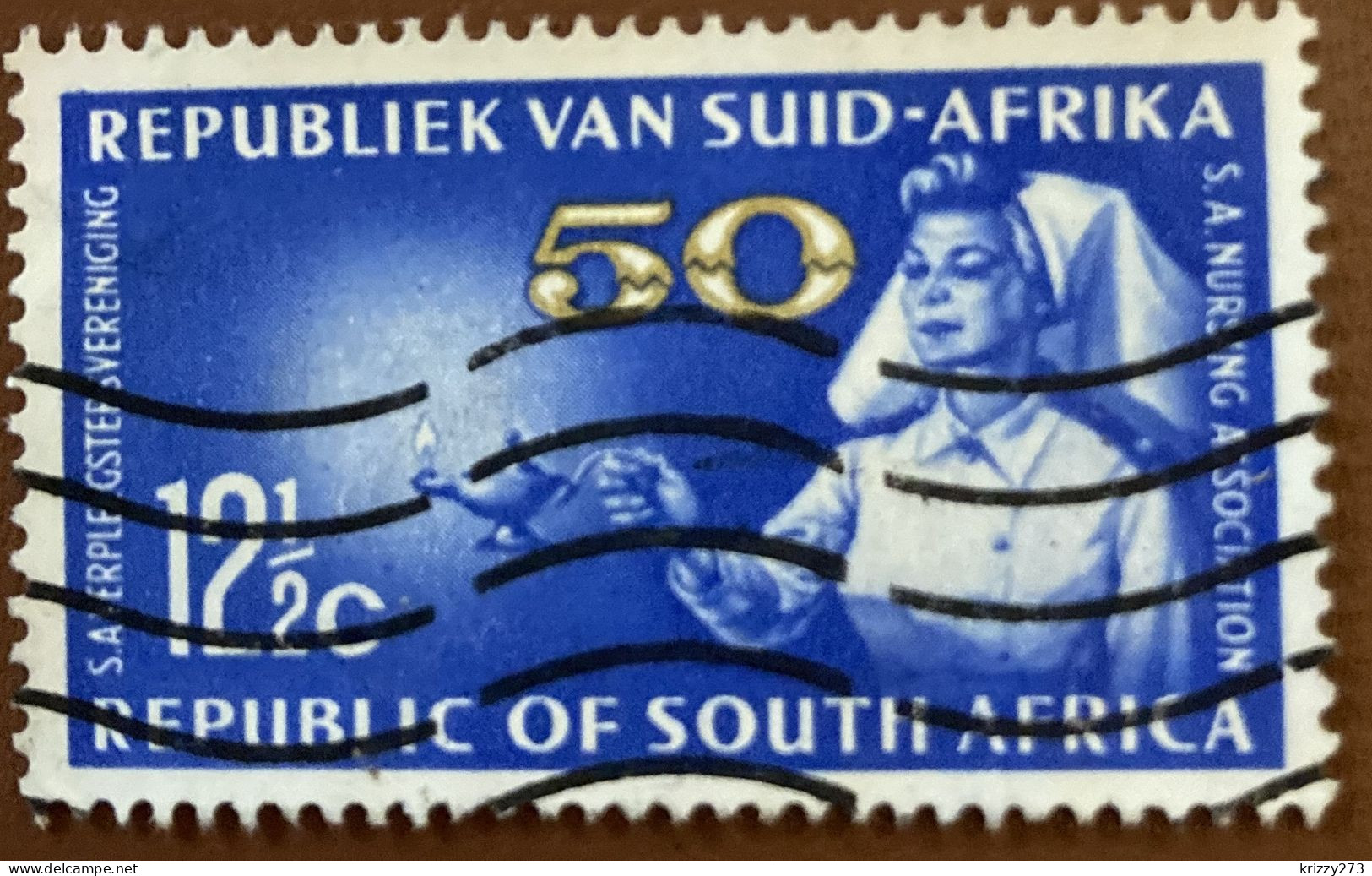 South Africa 1964 The 50th Anniversary Of South African Nursing Association 12½ C - Used - Oblitérés
