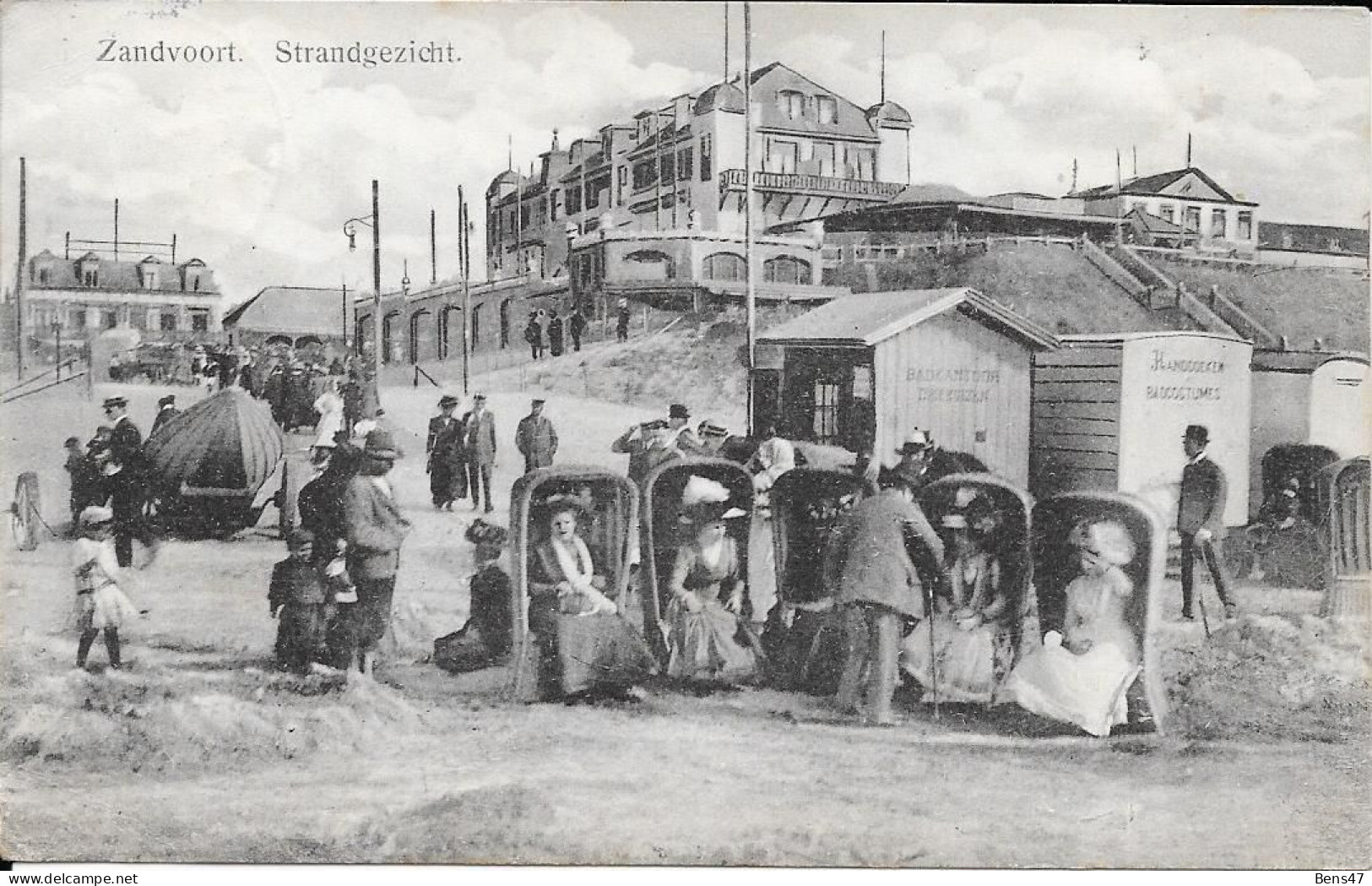 Zandvoort Strandgezicht 6-8-1922 - Zandvoort