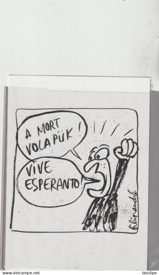 A MORT   VOLA  PUK ! VIVE ESPERANTO - Esperanto