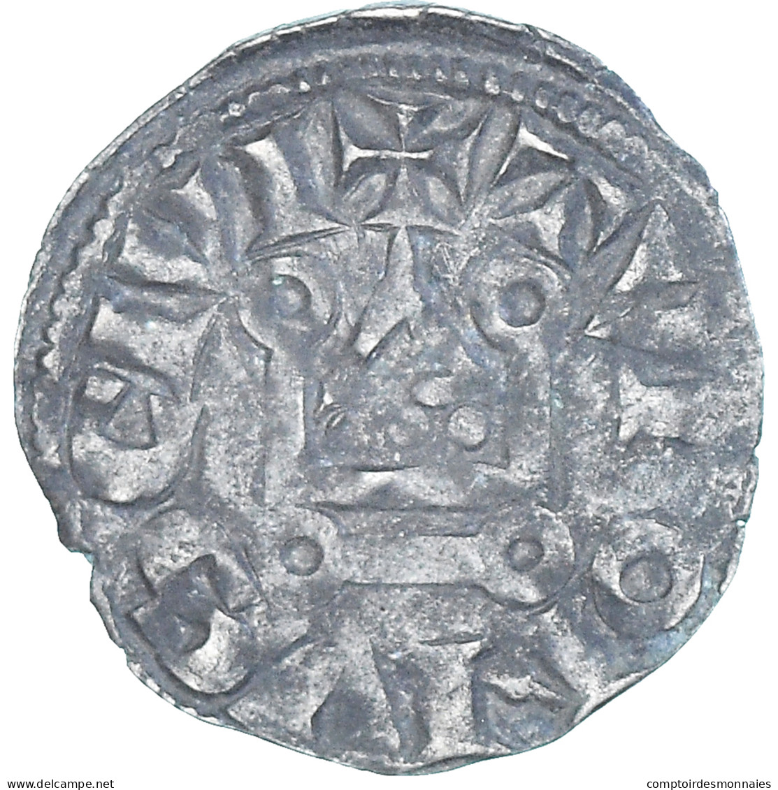 Monnaie, France, Louis VIII-IX, Denier Tournois, 1223-1244, TTB, Billon - 1226-1270 Ludwig IX. Der Heilige