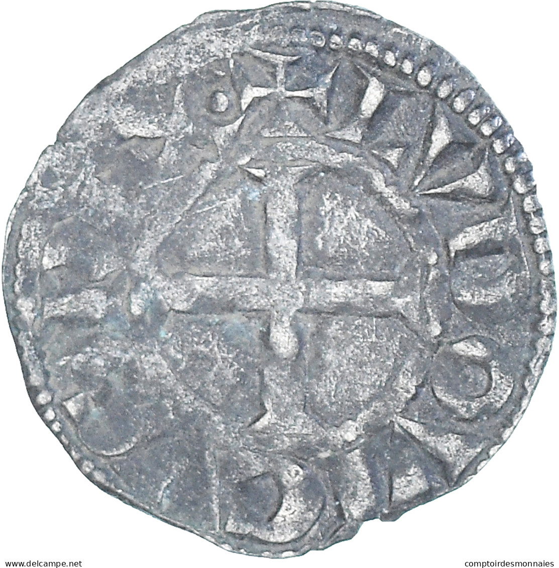 Monnaie, France, Louis VIII-IX, Denier Tournois, 1223-1244, TTB, Billon - 1226-1270 Lodewijk IX De Heilige