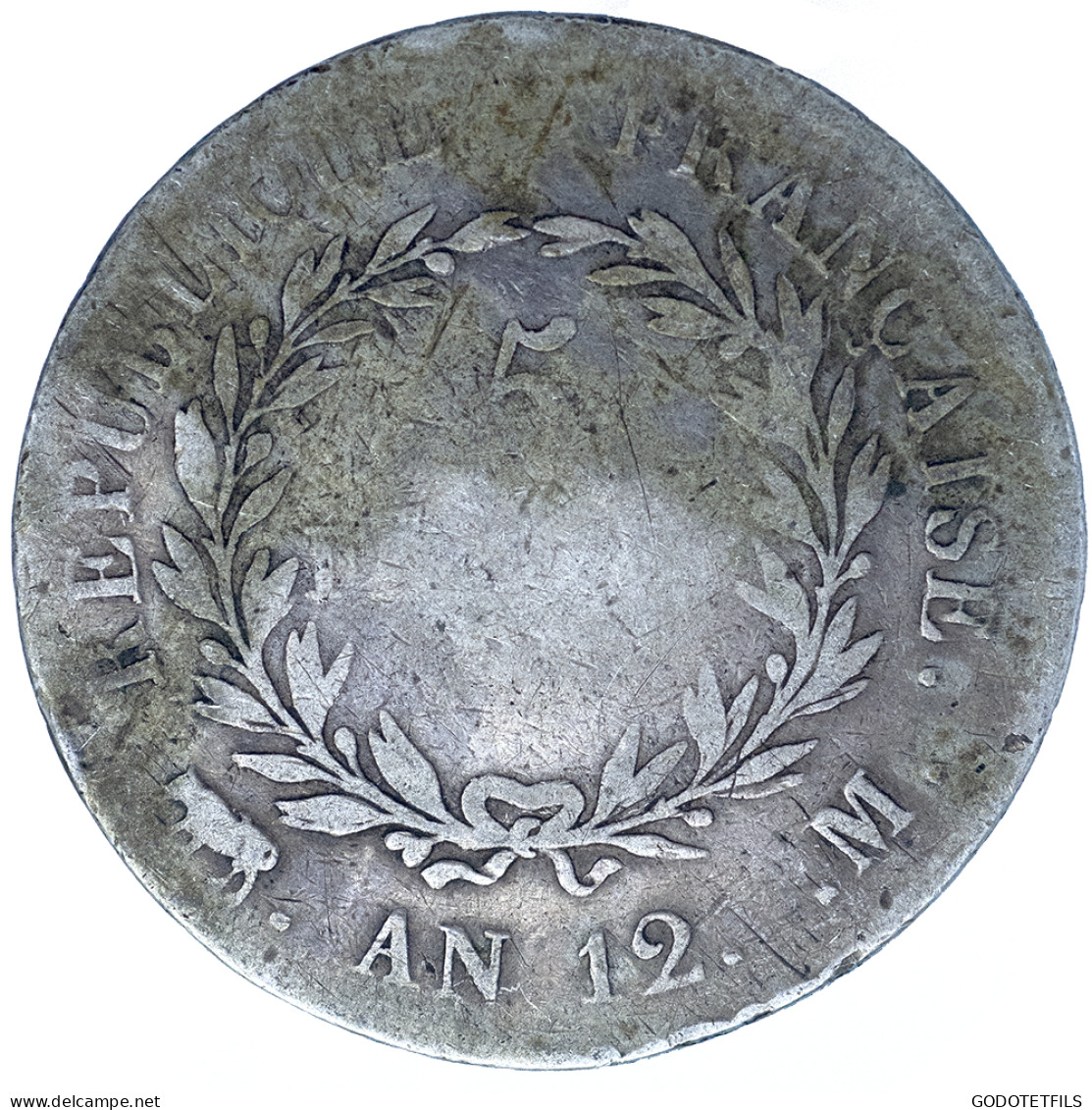 Consulat-5 Francs Napoléon Ier An 12 (1804) Toulouse - 5 Francs