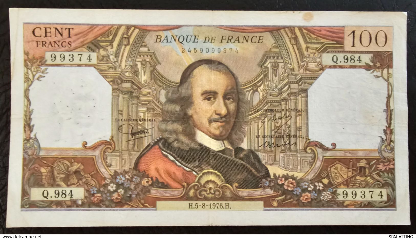 FRANCE- 100 FRANCS 1976. - 100 F 1964-1979 ''Corneille''