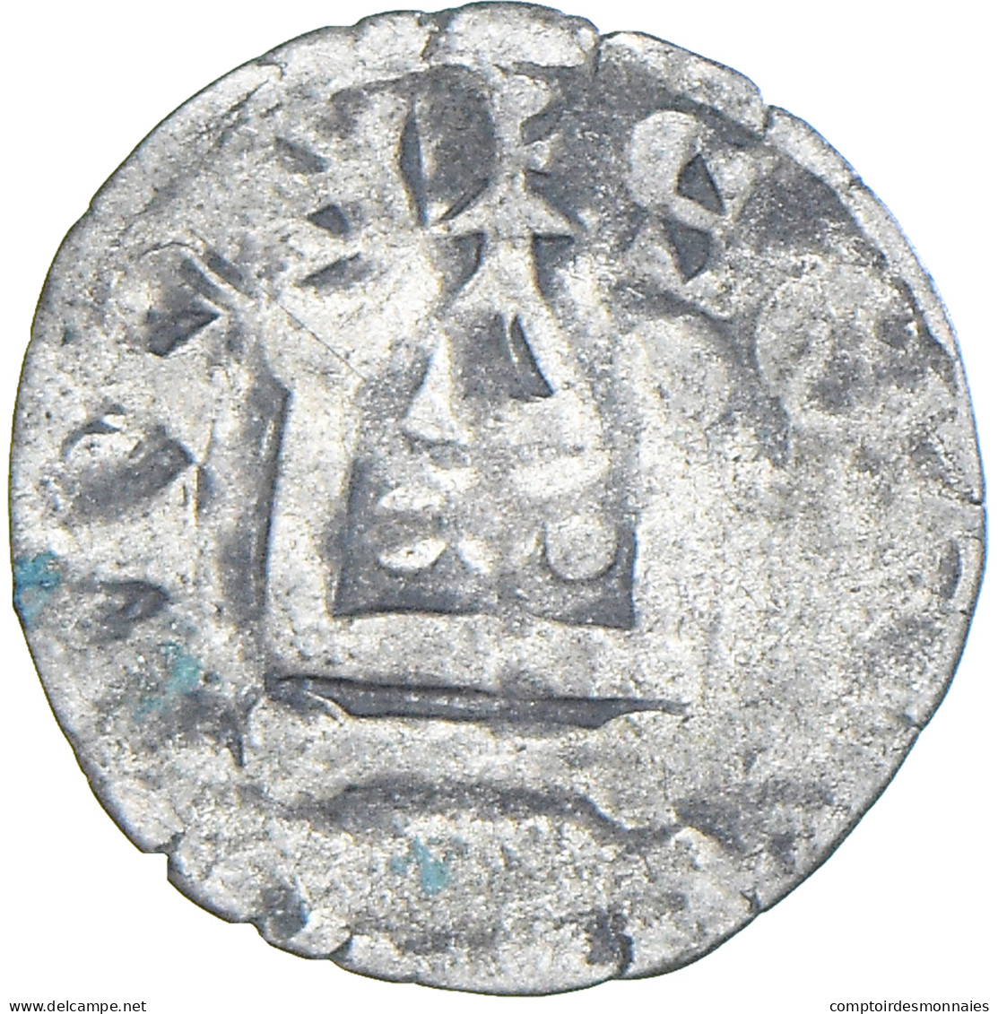 Monnaie, France, Philippe II, Denier Tournois, 1180-1223, Saint-Martin De Tours - 1180-1223 Philipp II. August 