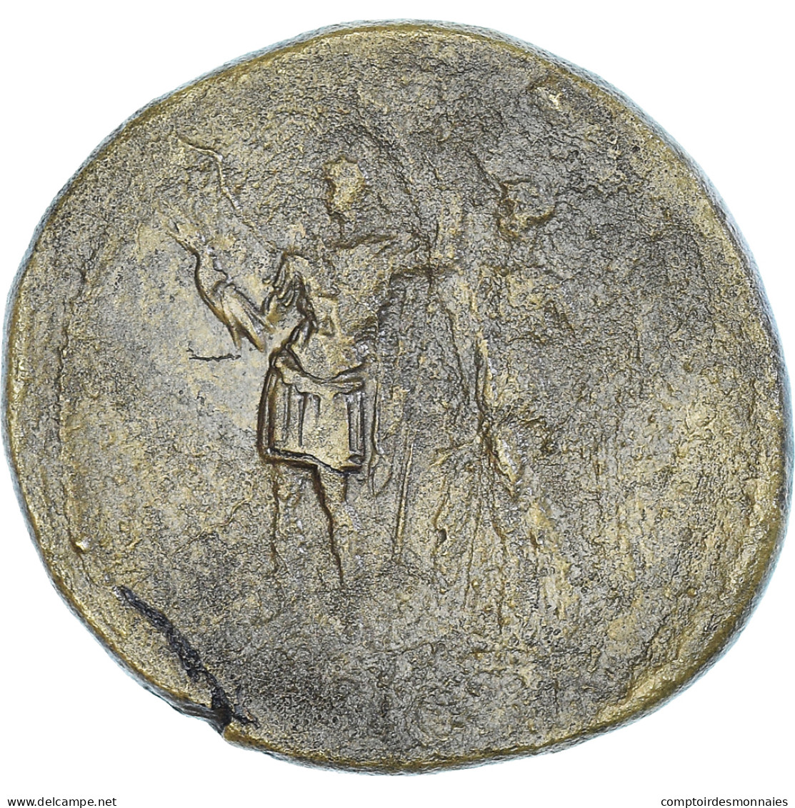 Monnaie, Domitien, Sesterce, 88-89, Rome, B+, Bronze, RIC:639 - Die Flavische Dynastie (69 / 96)