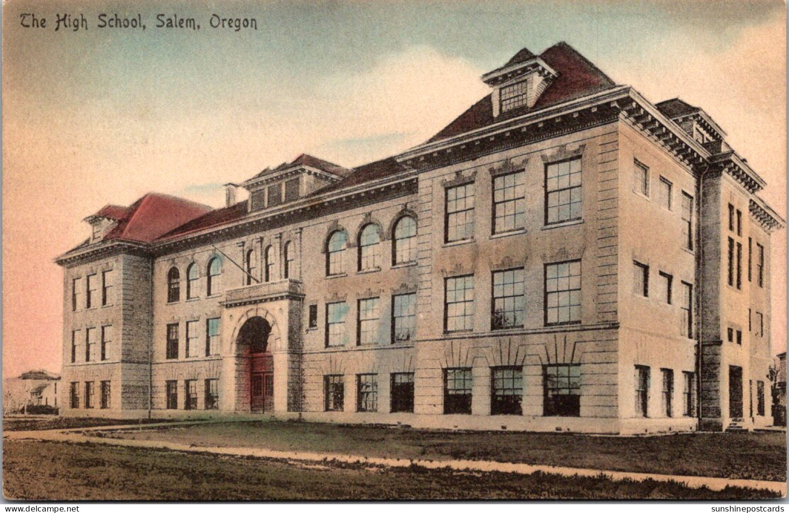 Oregon Salem The High School Albertype - Salem
